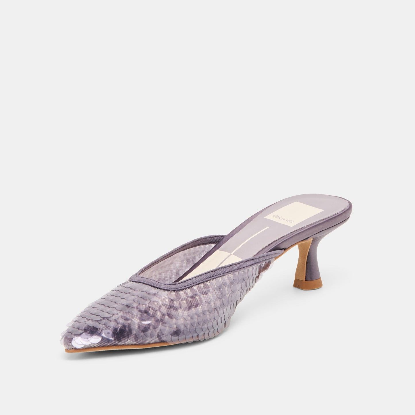 Cleo Smoke Sequin Heels Dolce Vita Online