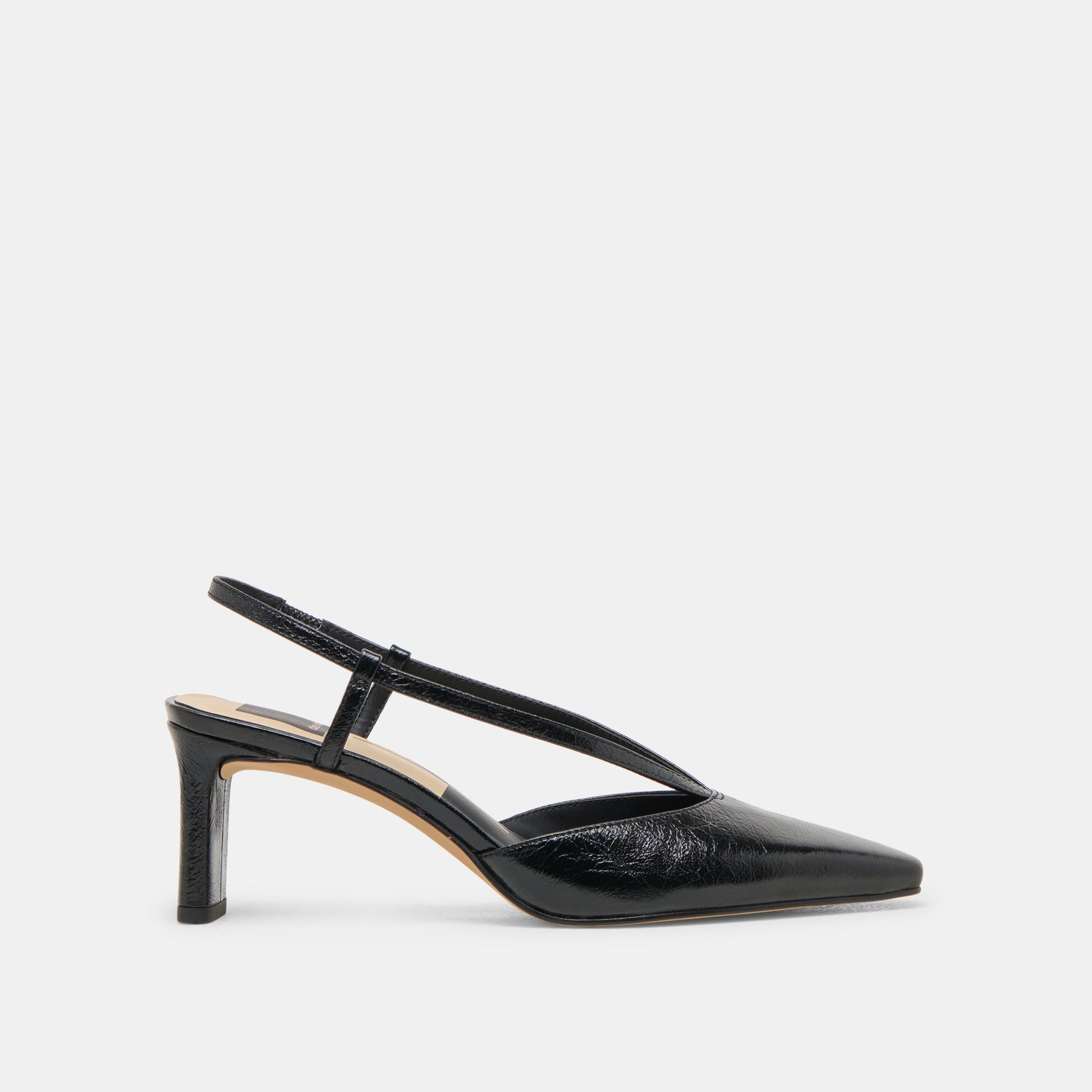 Ginay Black Leather Heels Dolce Vita Sale