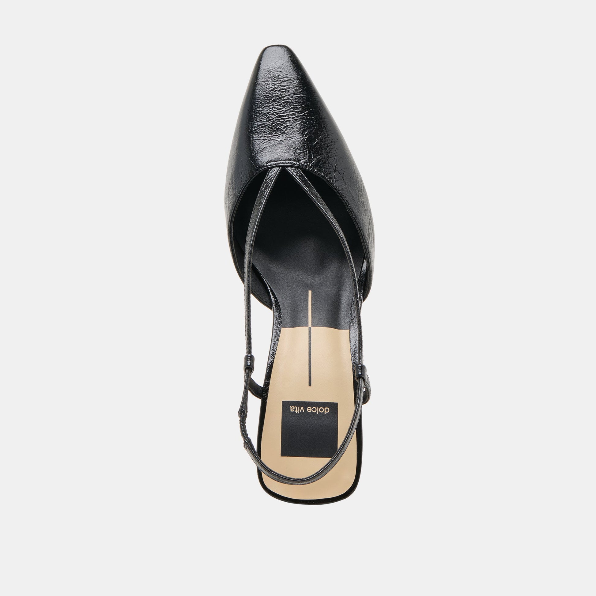 Ginay Black Leather Heels Dolce Vita Sale