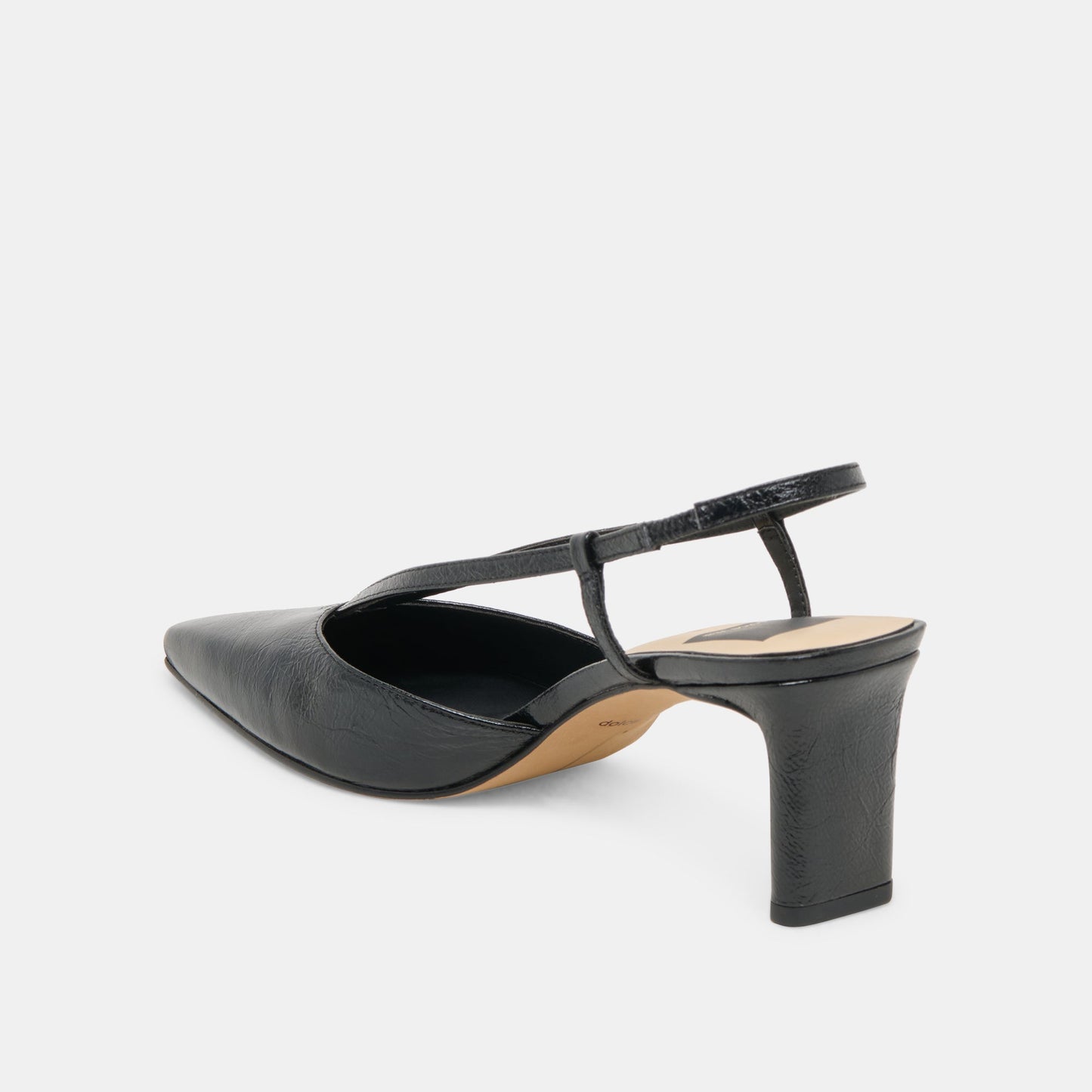Ginay Black Leather Heels Dolce Vita Sale