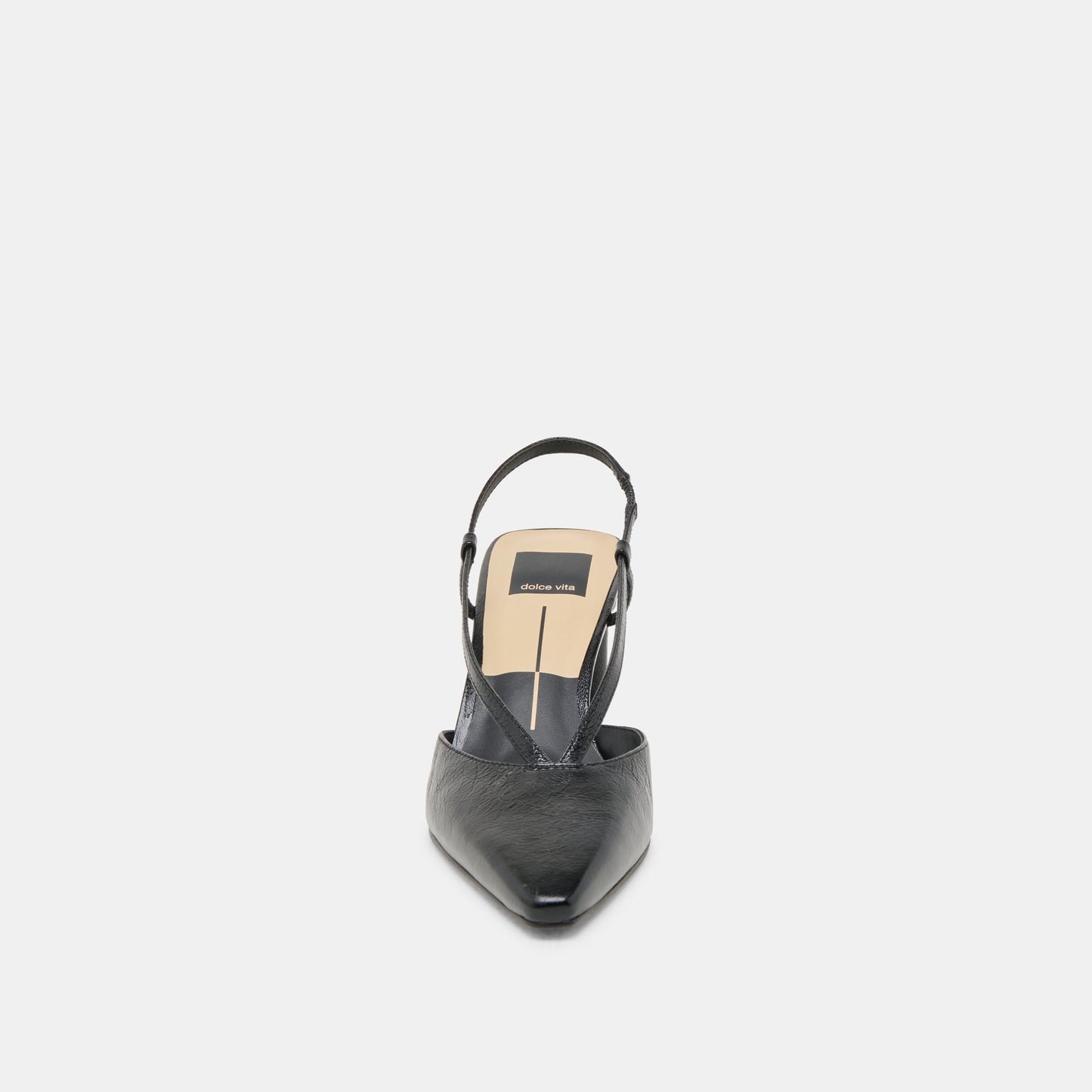 Ginay Black Leather Heels Dolce Vita Sale