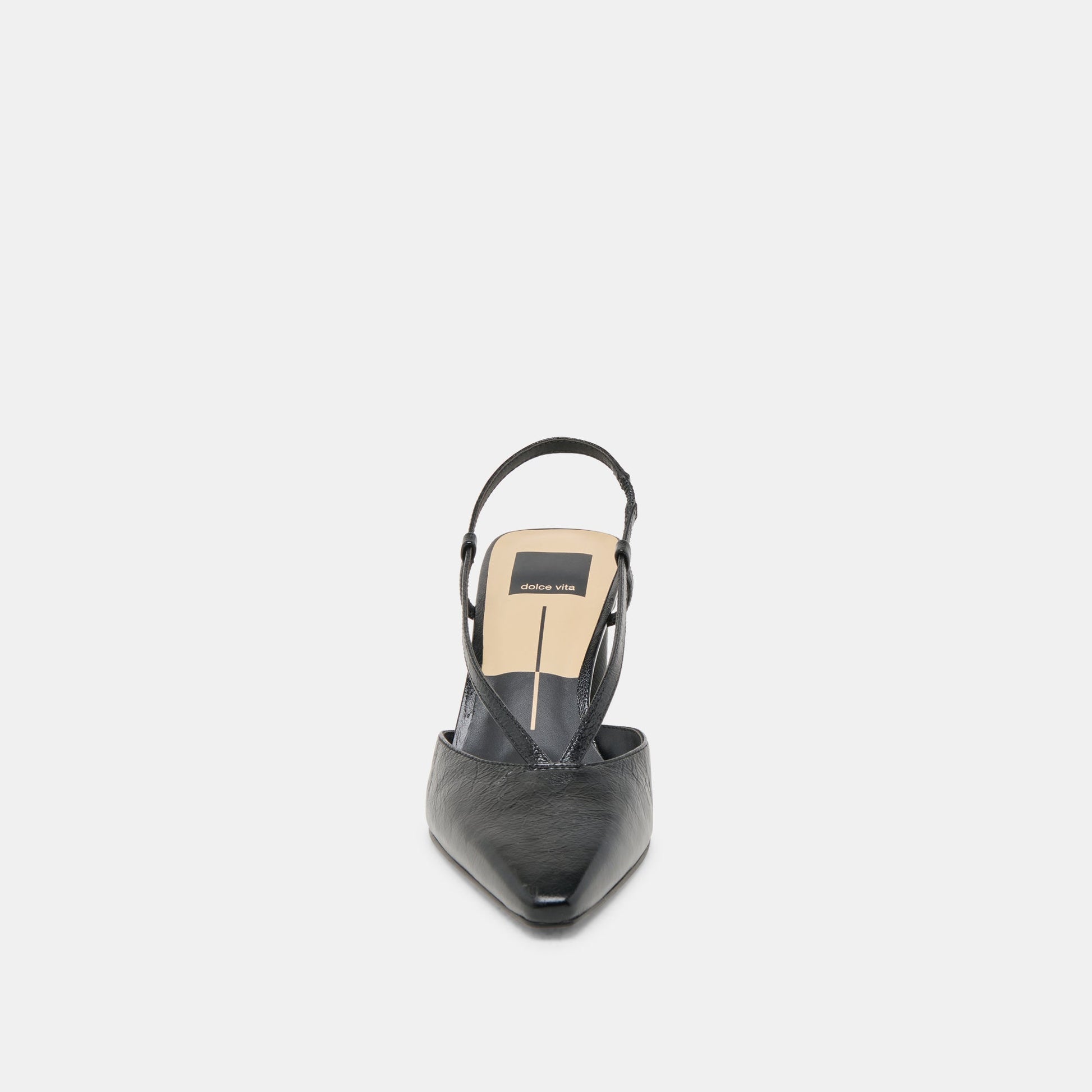 Ginay Black Leather Heels Dolce Vita Sale