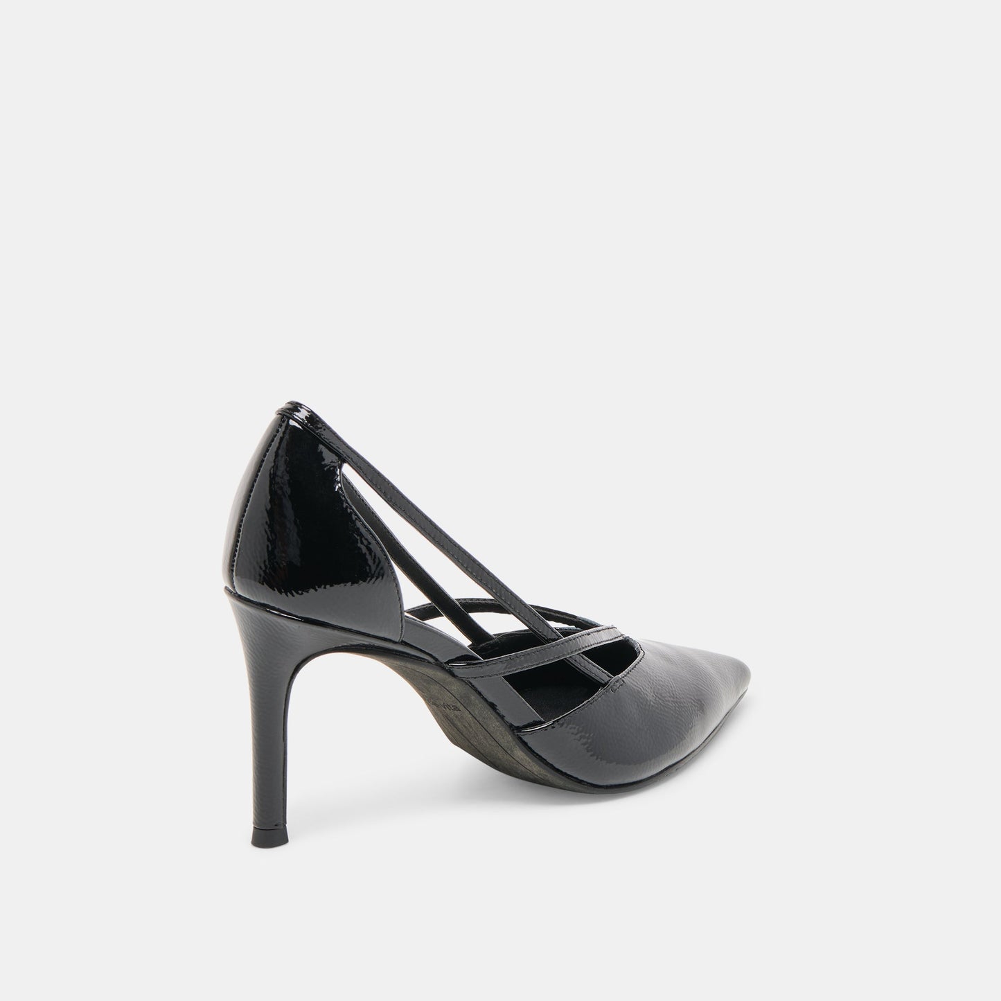 Kaine Midnight Crinkle Patent Leather Heels Dolce Vita Outlet