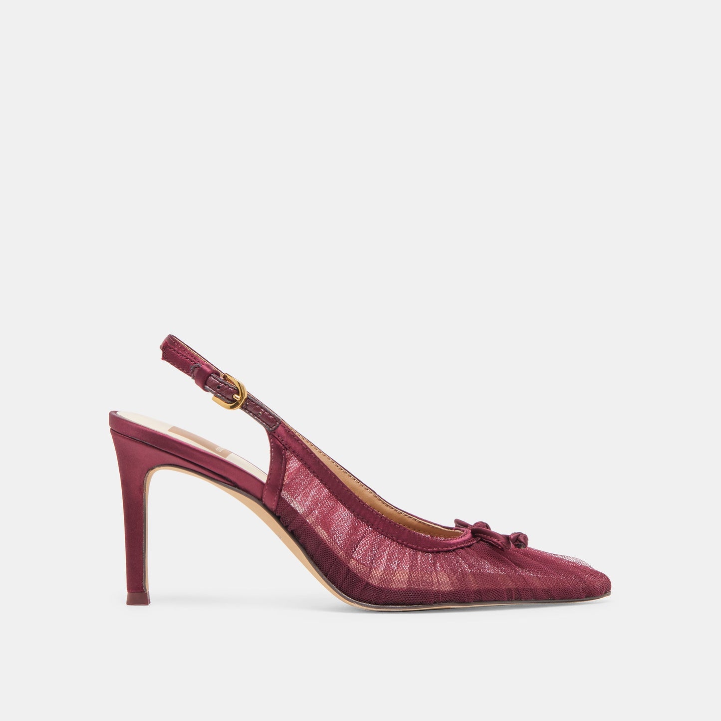 Yela Cranberry Tulle Heels Dolce Vita On sale