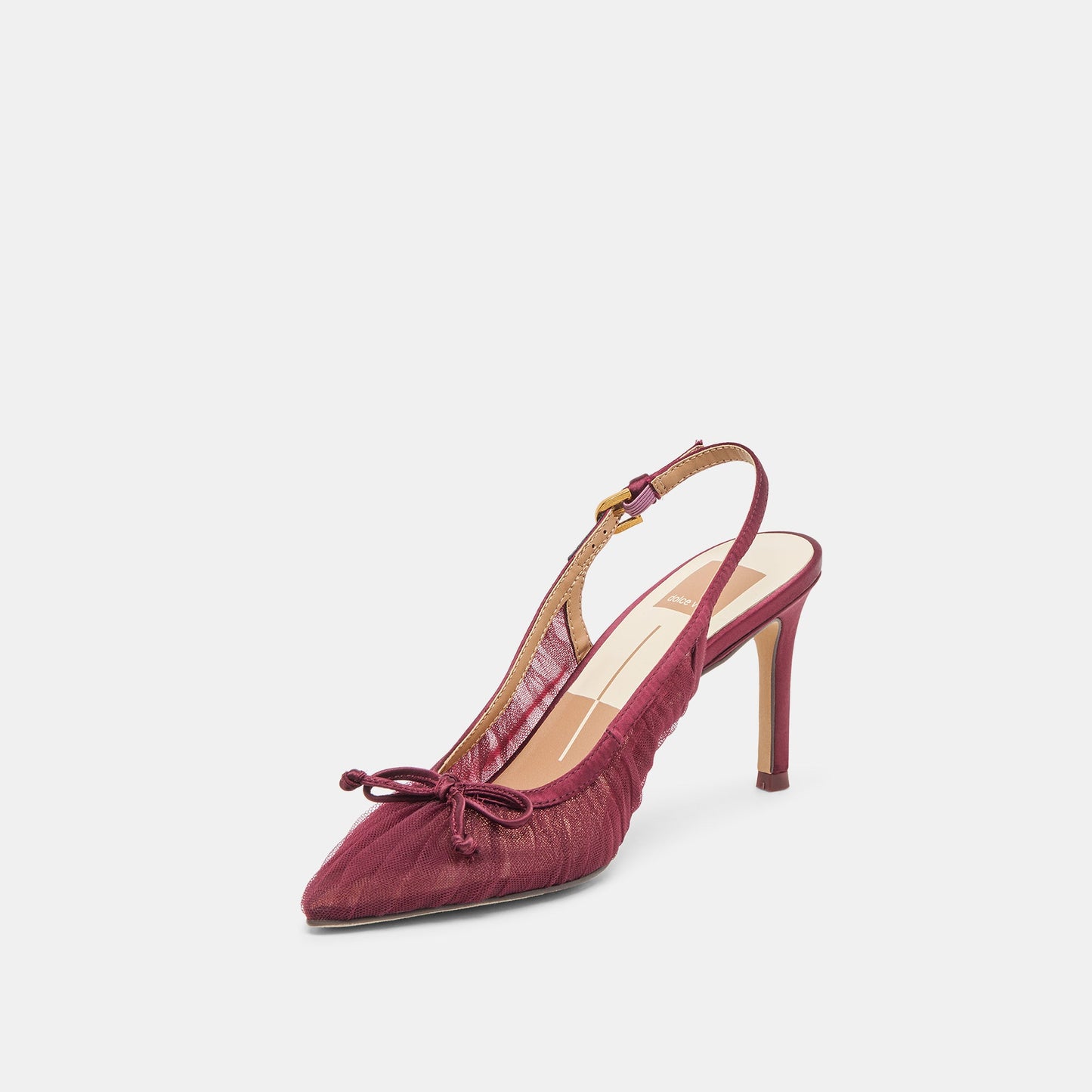 Yela Cranberry Tulle Heels Dolce Vita On sale