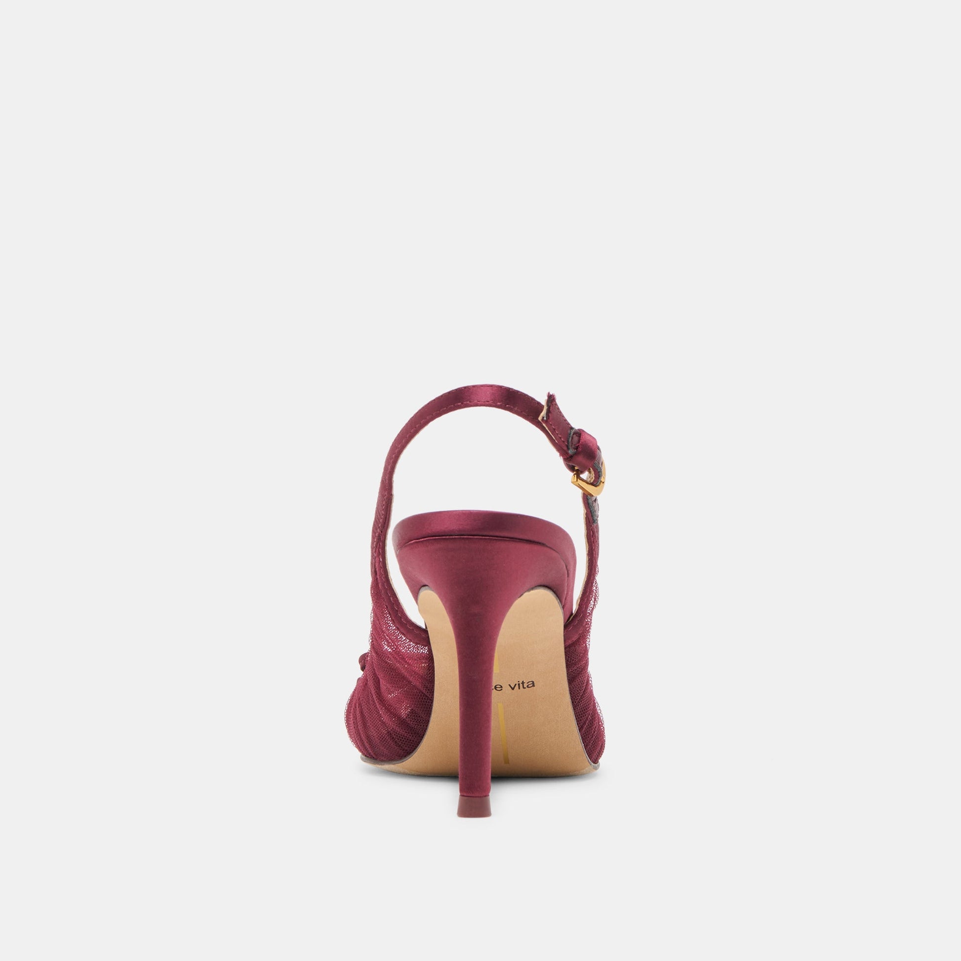 Yela Cranberry Tulle Heels Dolce Vita On sale