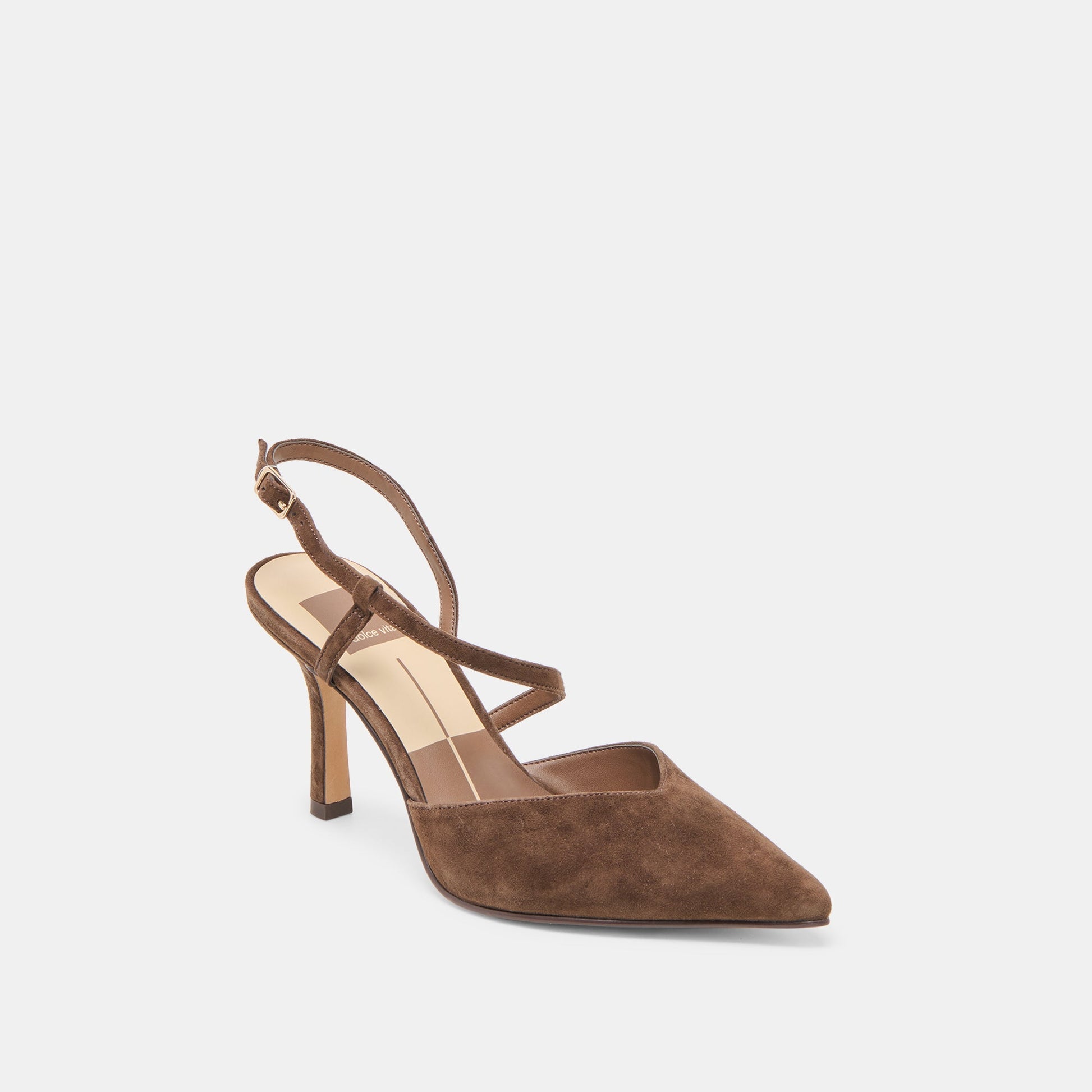 Kamra Dk Brown Suede Heels Dolce Vita For sale