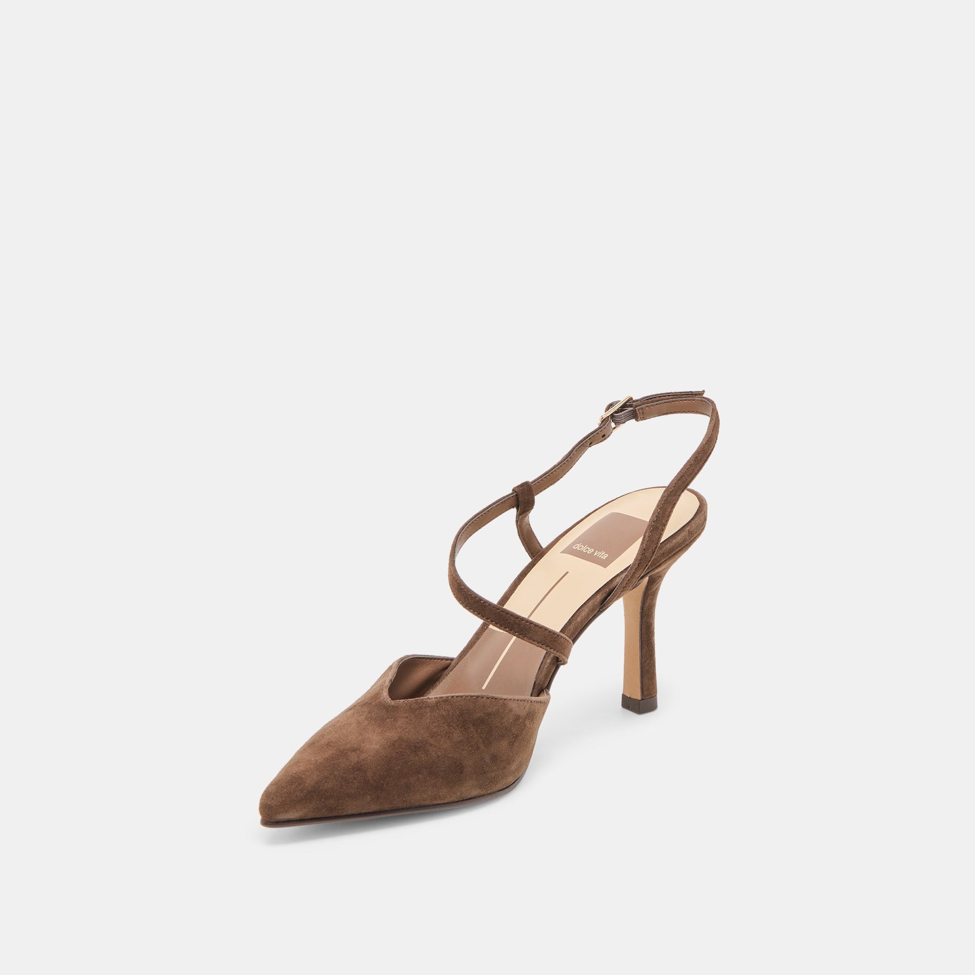 Kamra Dk Brown Suede Heels Dolce Vita For sale