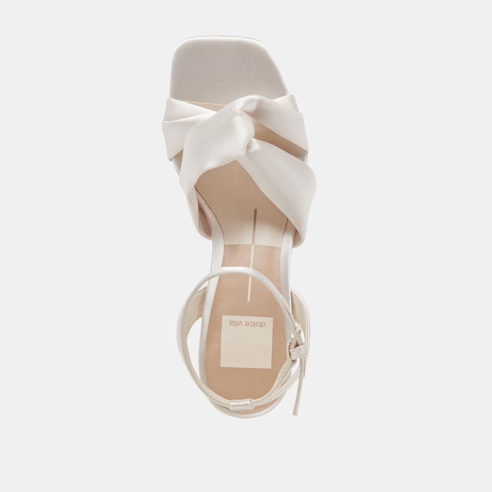 Brenna Ivory Satin Heels Dolce Vita Discount
