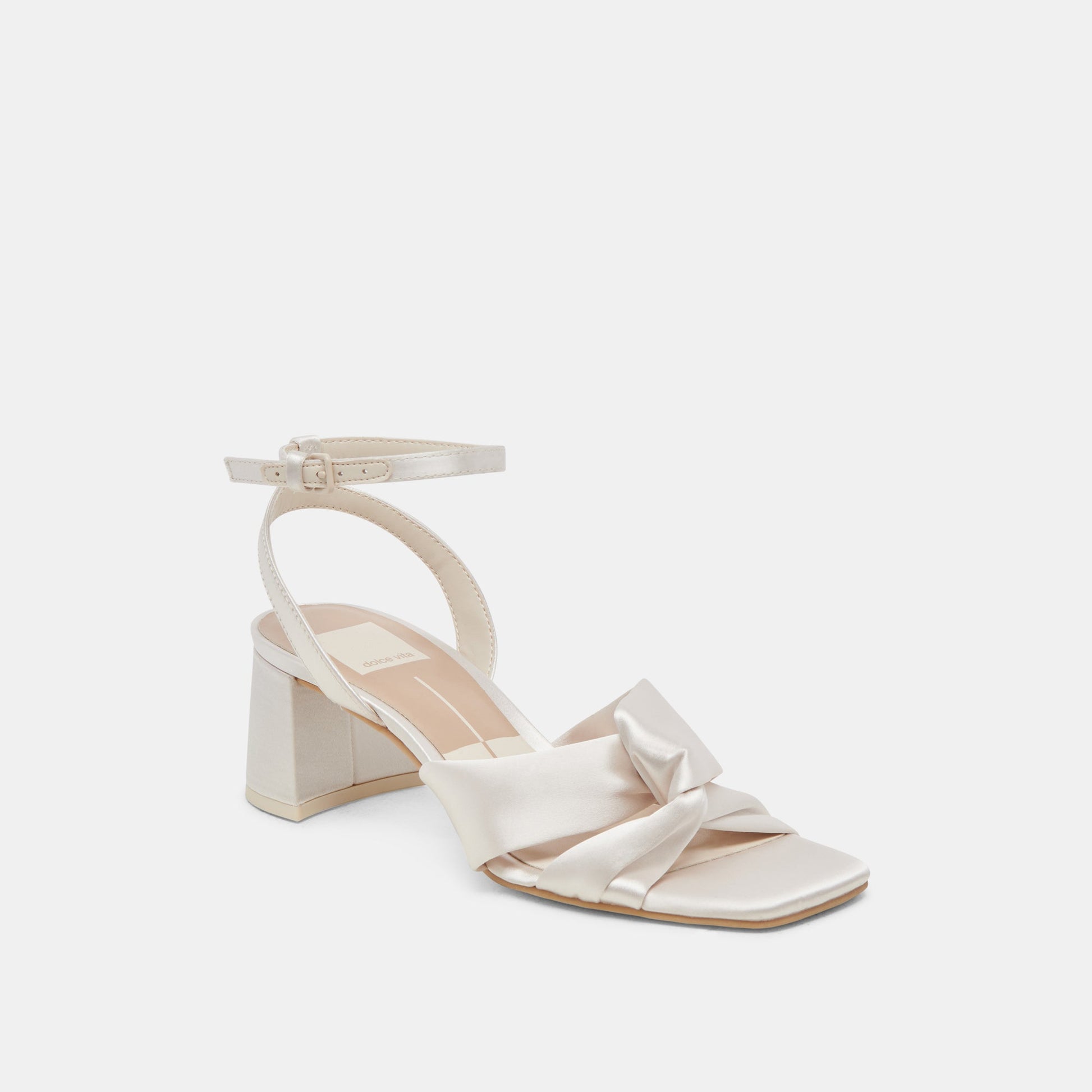 Brenna Ivory Satin Heels Dolce Vita Discount