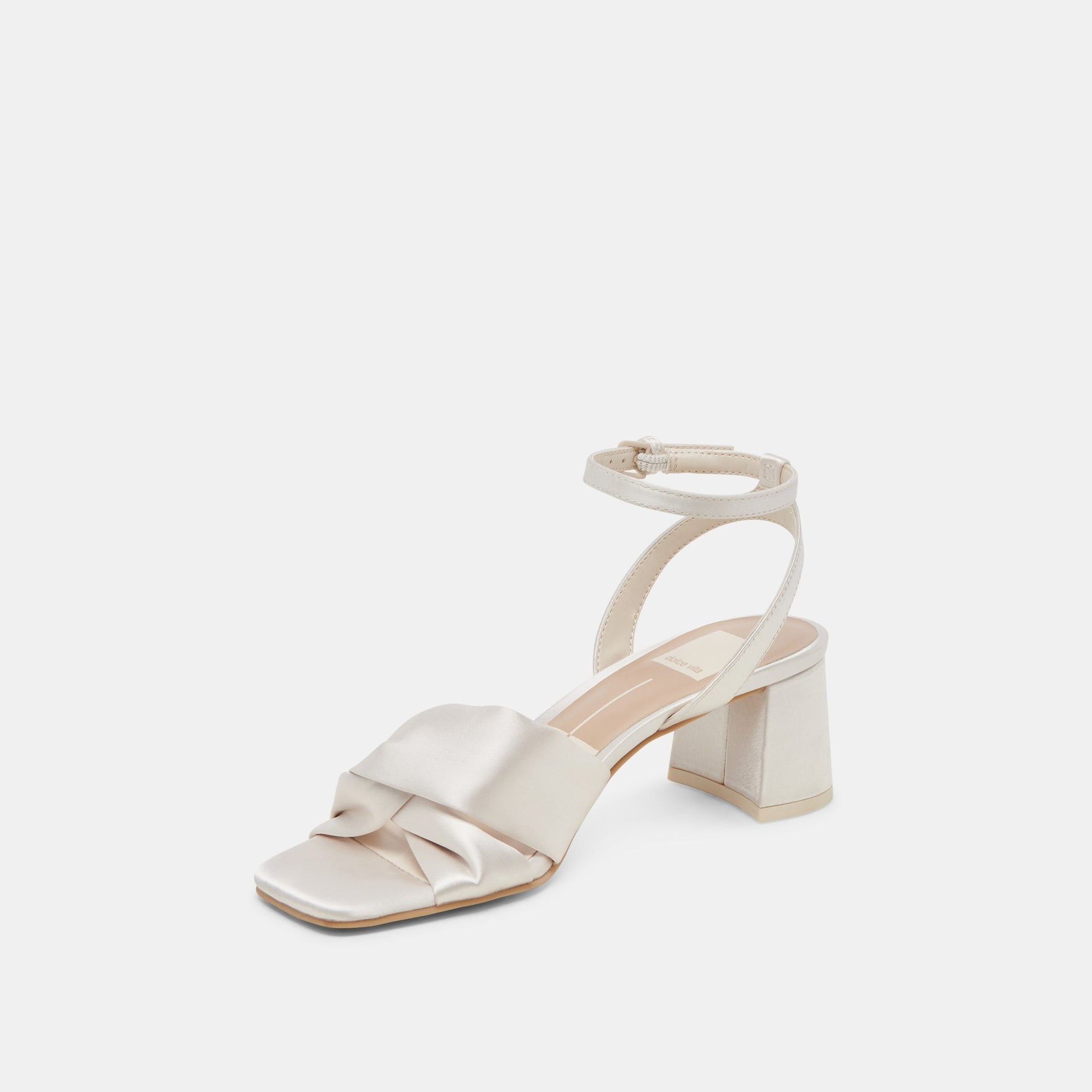 Brenna Ivory Satin Heels Dolce Vita Discount