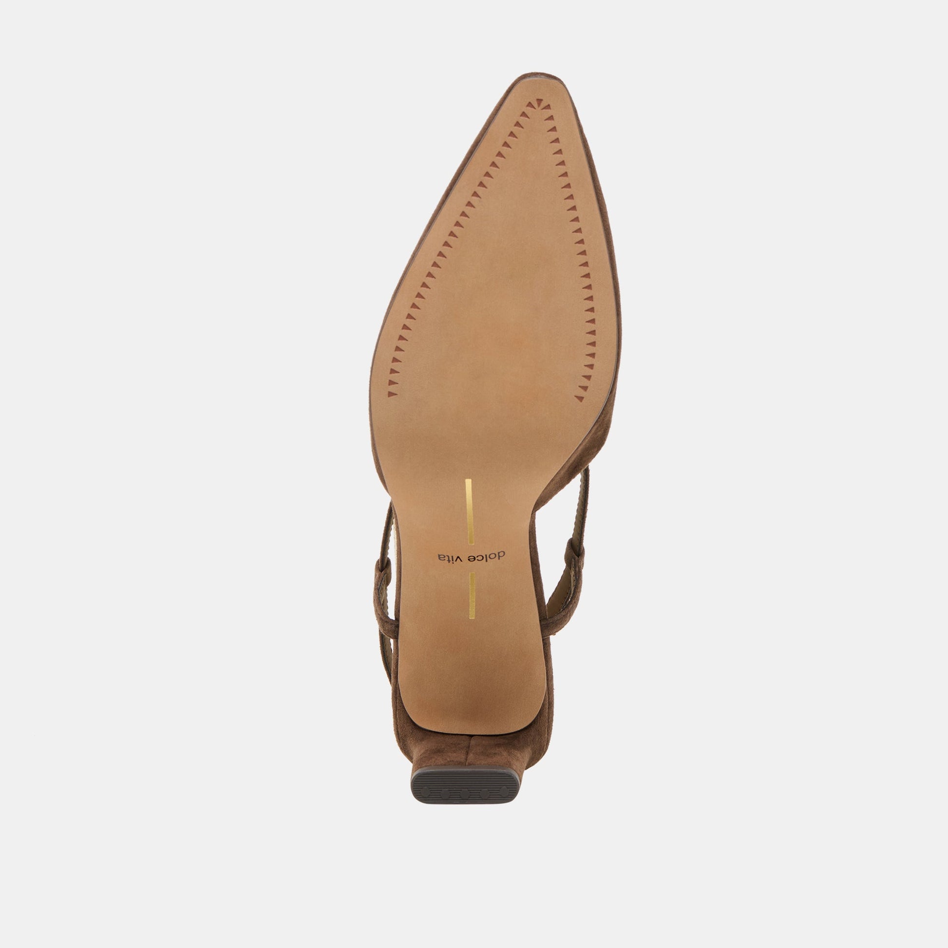 Ginay Dk Brown Suede Heels Dolce Vita Sale