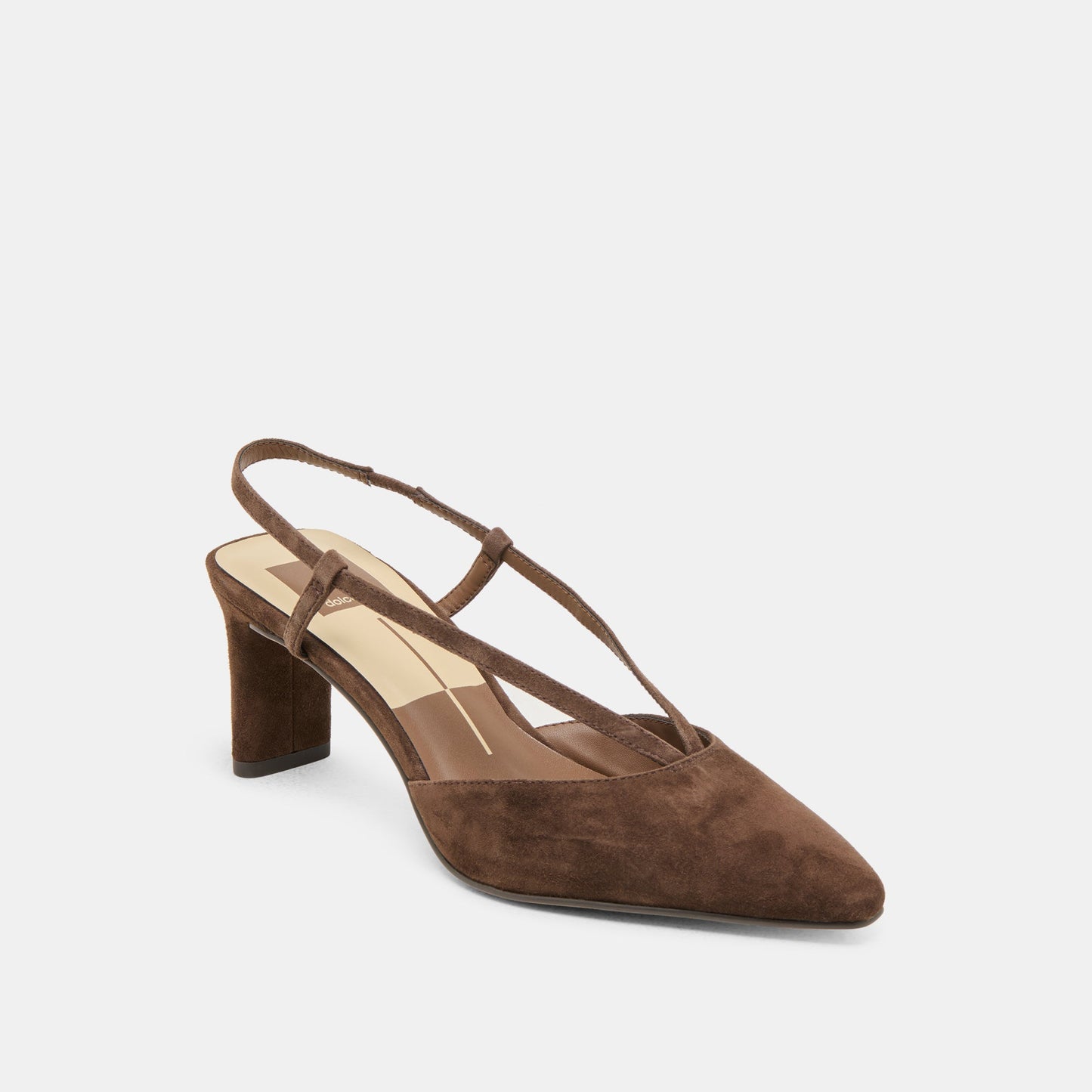 Ginay Dk Brown Suede Heels Dolce Vita Sale