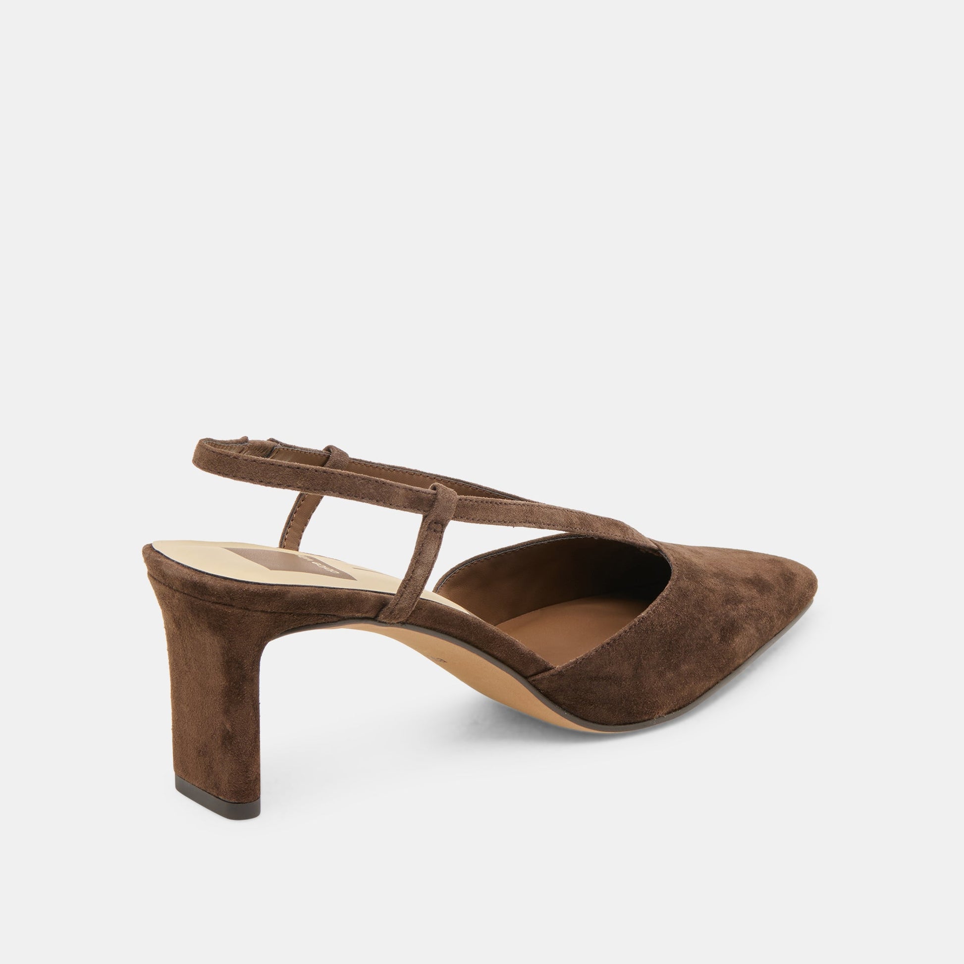Ginay Dk Brown Suede Heels Dolce Vita Sale
