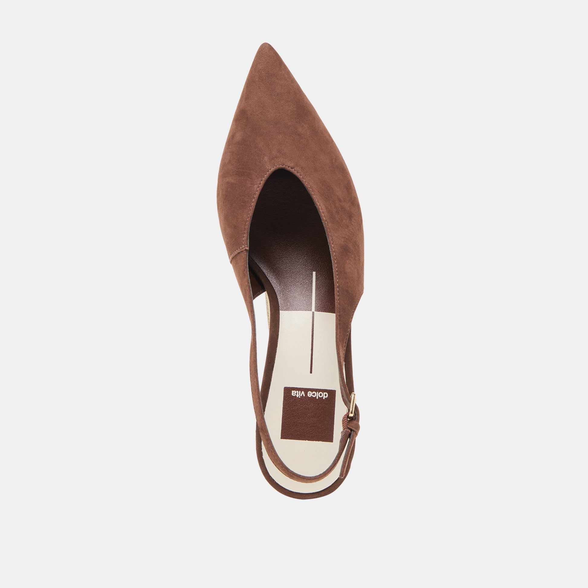 Alenna Dk Brown Suede Heels Dolce Vita Outlet
