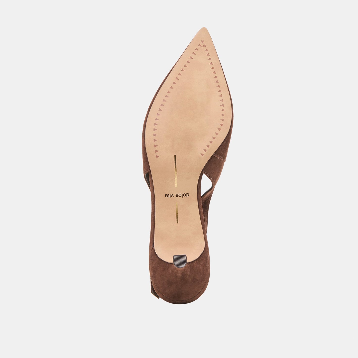 Alenna Dk Brown Suede Heels Dolce Vita Outlet