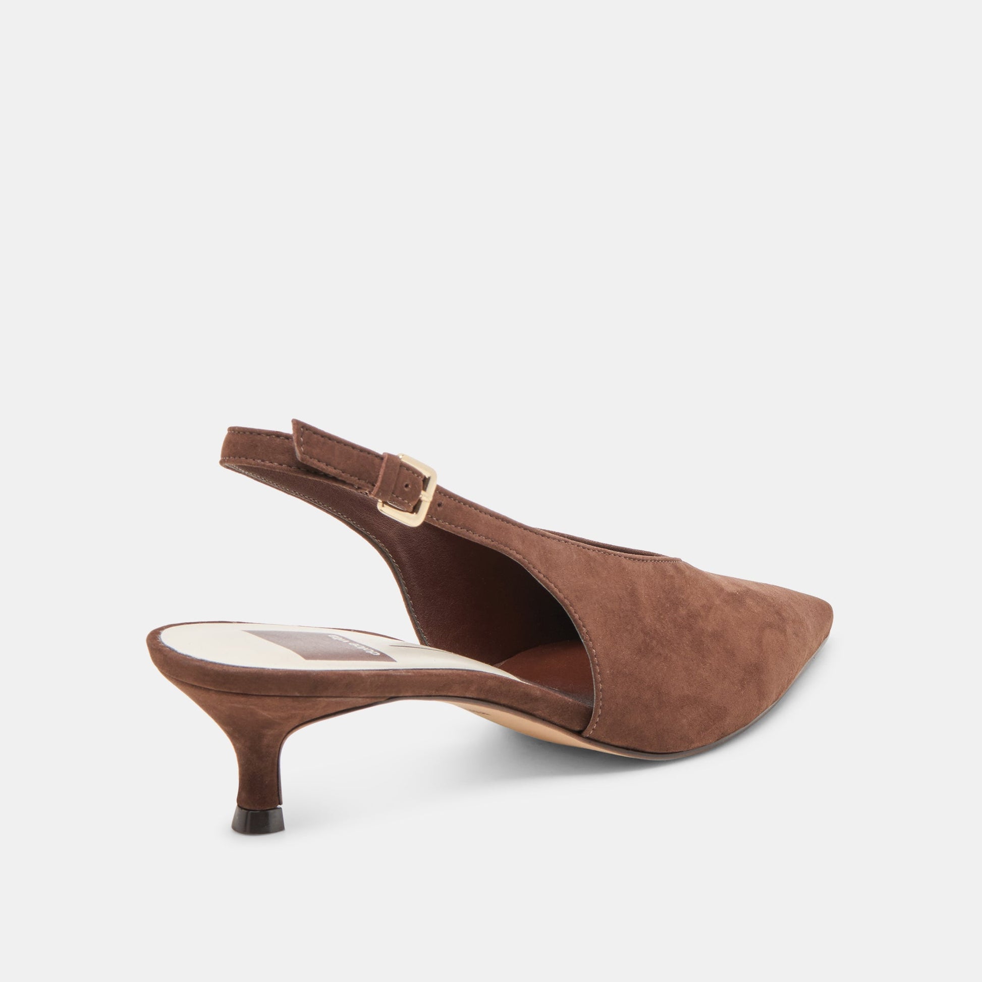 Alenna Dk Brown Suede Heels Dolce Vita Outlet