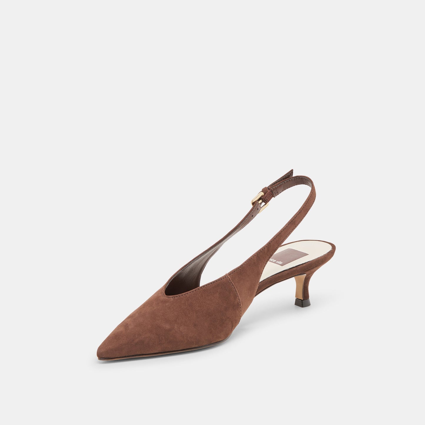 Alenna Dk Brown Suede Heels Dolce Vita Outlet