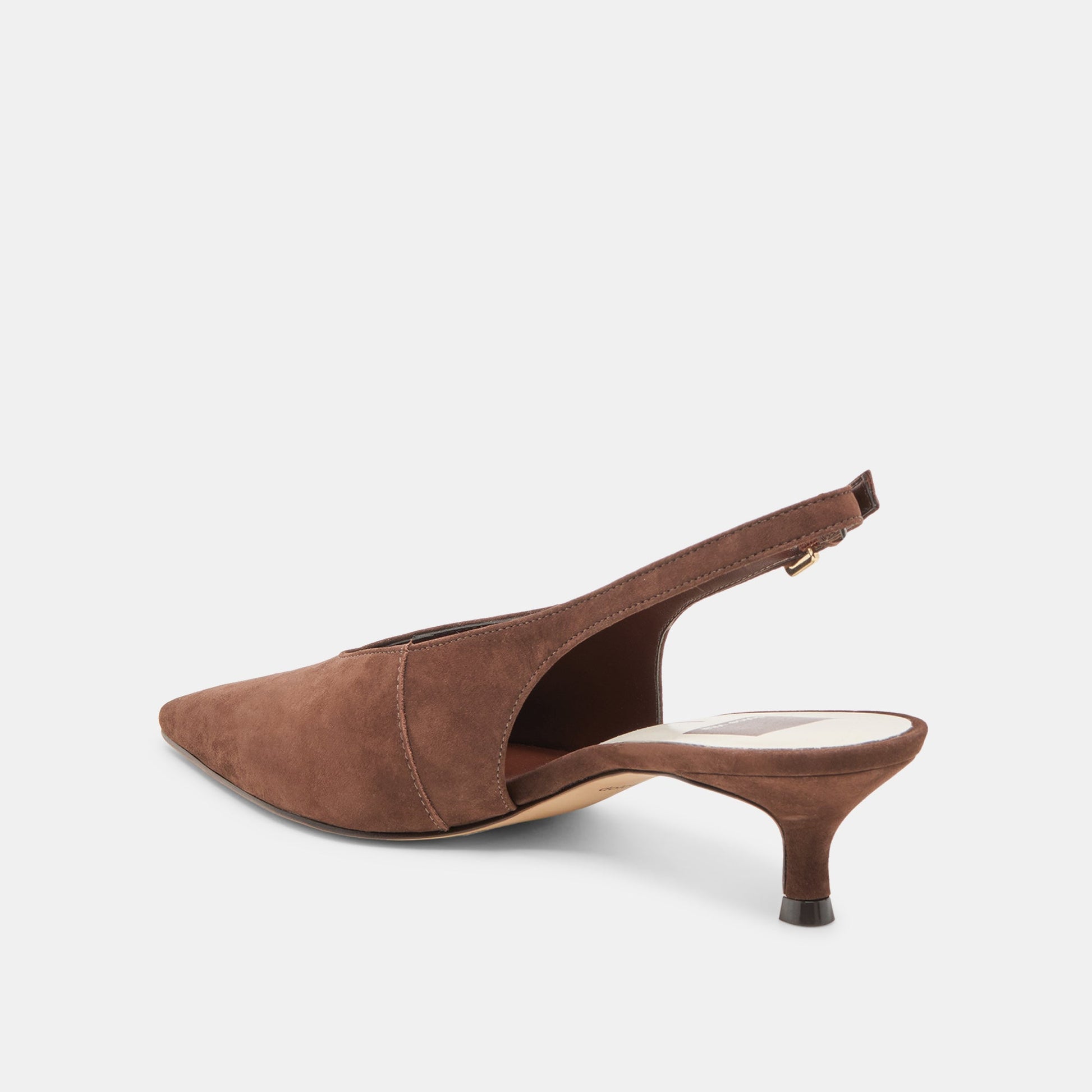 Alenna Dk Brown Suede Heels Dolce Vita Outlet