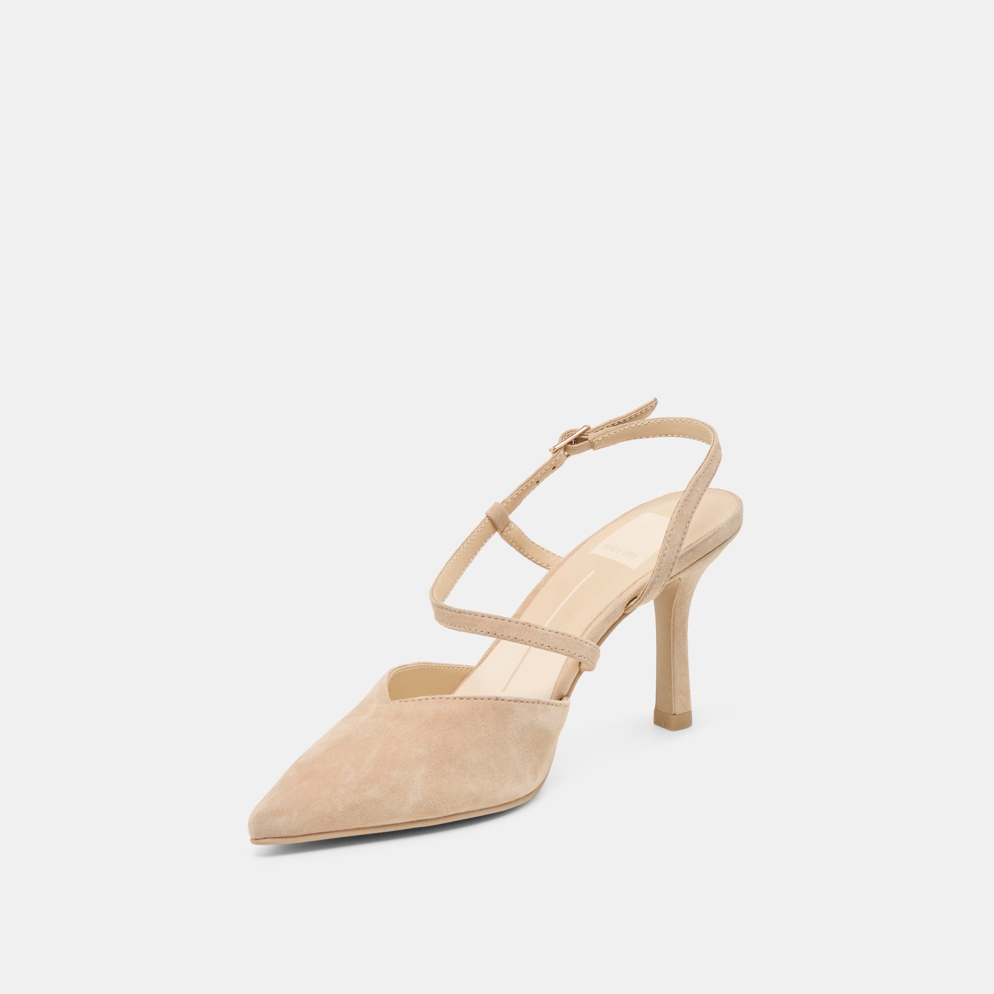 Kamra Camel Suede Heels Dolce Vita On sale