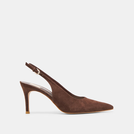 Elasi Dk Brown Nubuck Heels Dolce Vita For sale