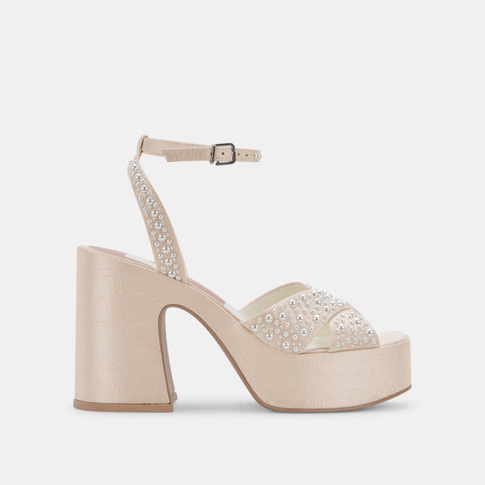 WESSI PEARL HEELS VANILLA PEARLS
 – Dolce Vita Dolce Vita Online