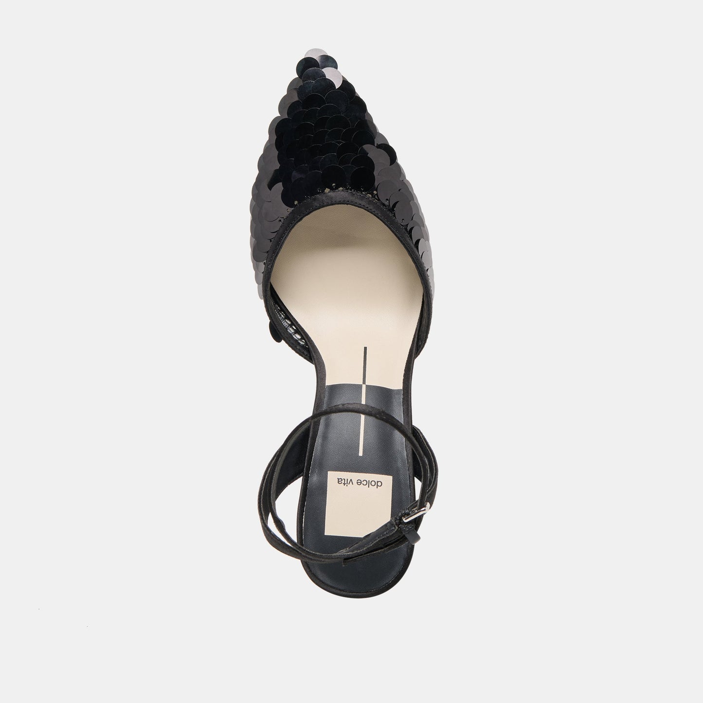 Elizza Confetti Onyx Woven Mesh Heels Dolce Vita Outlet