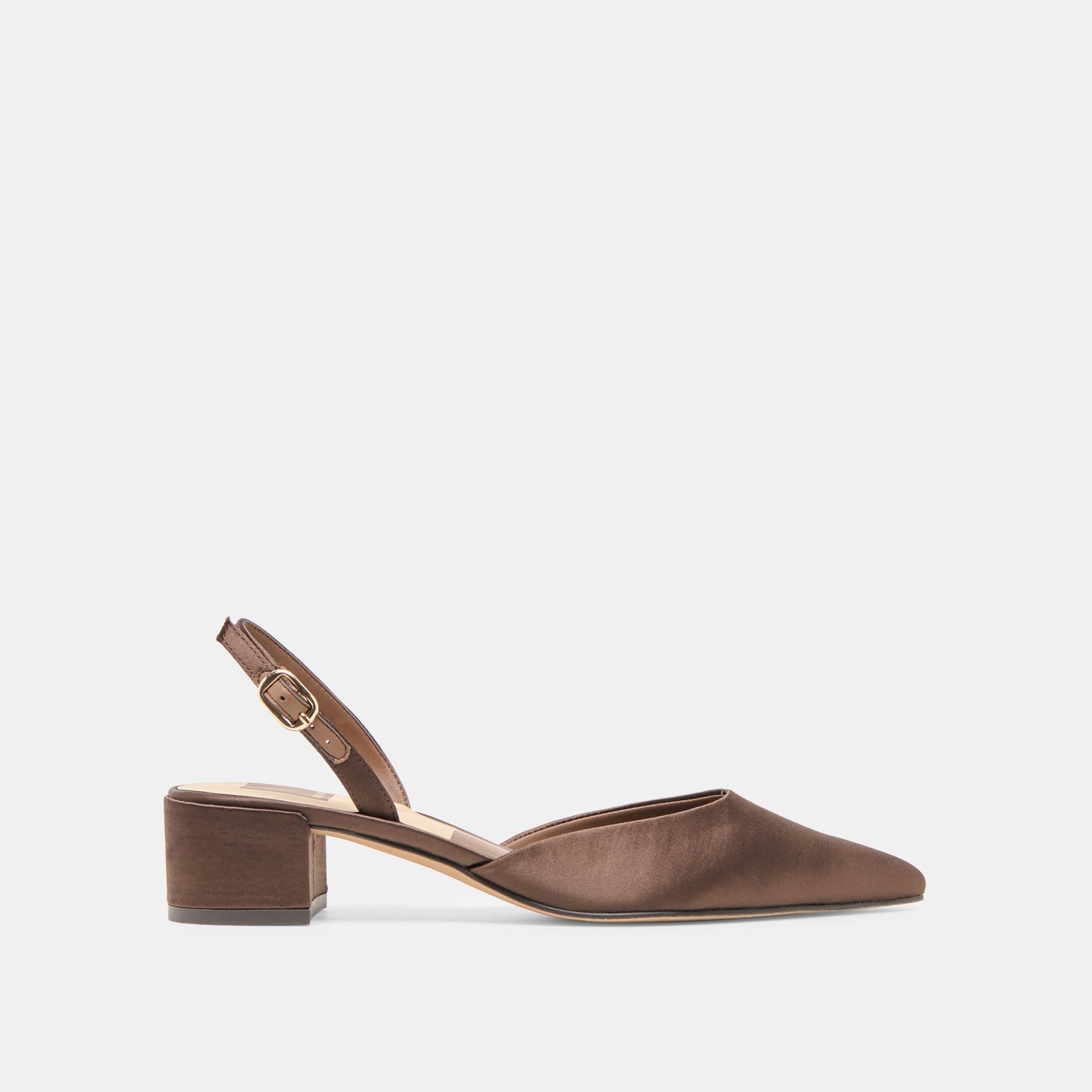 Carel Dk Brown Satin Heels Dolce Vita For sale