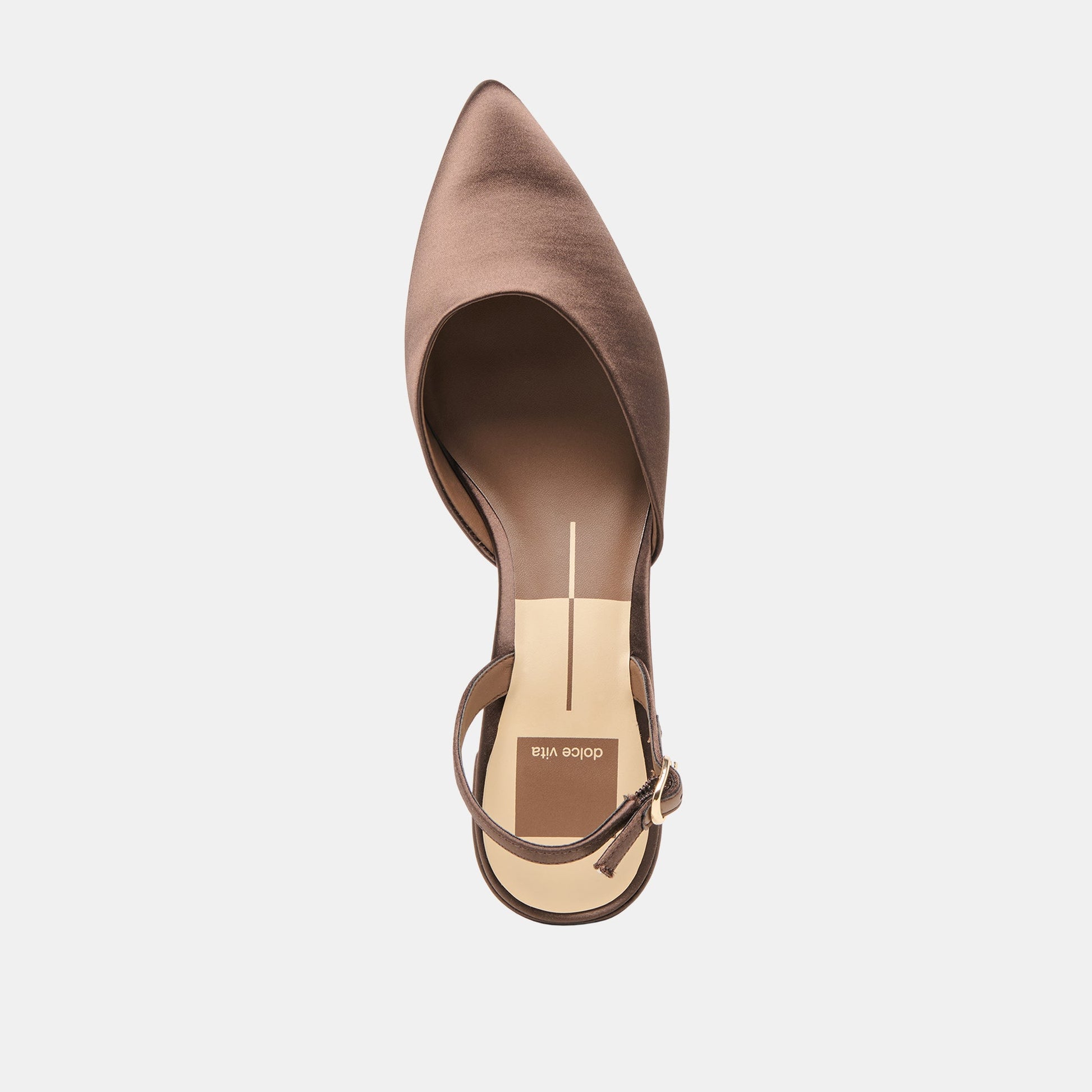 Carel Dk Brown Satin Heels Dolce Vita For sale