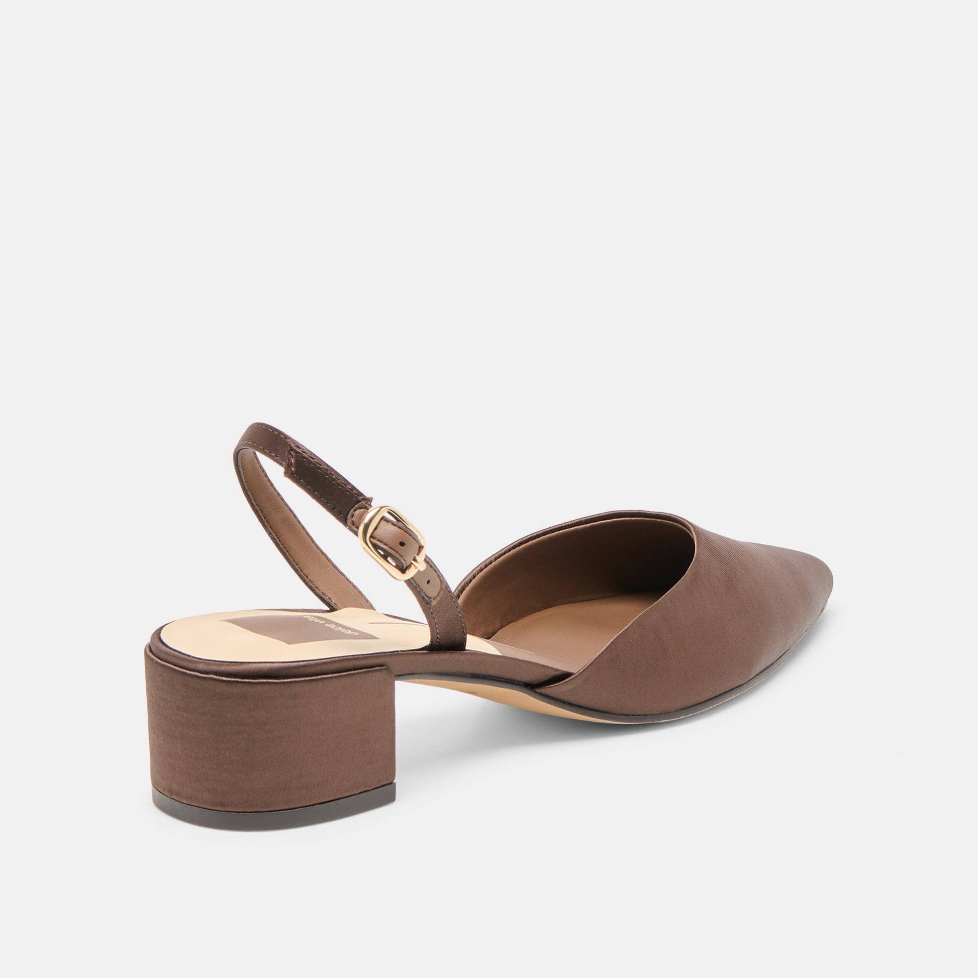 Carel Dk Brown Satin Heels Dolce Vita For sale