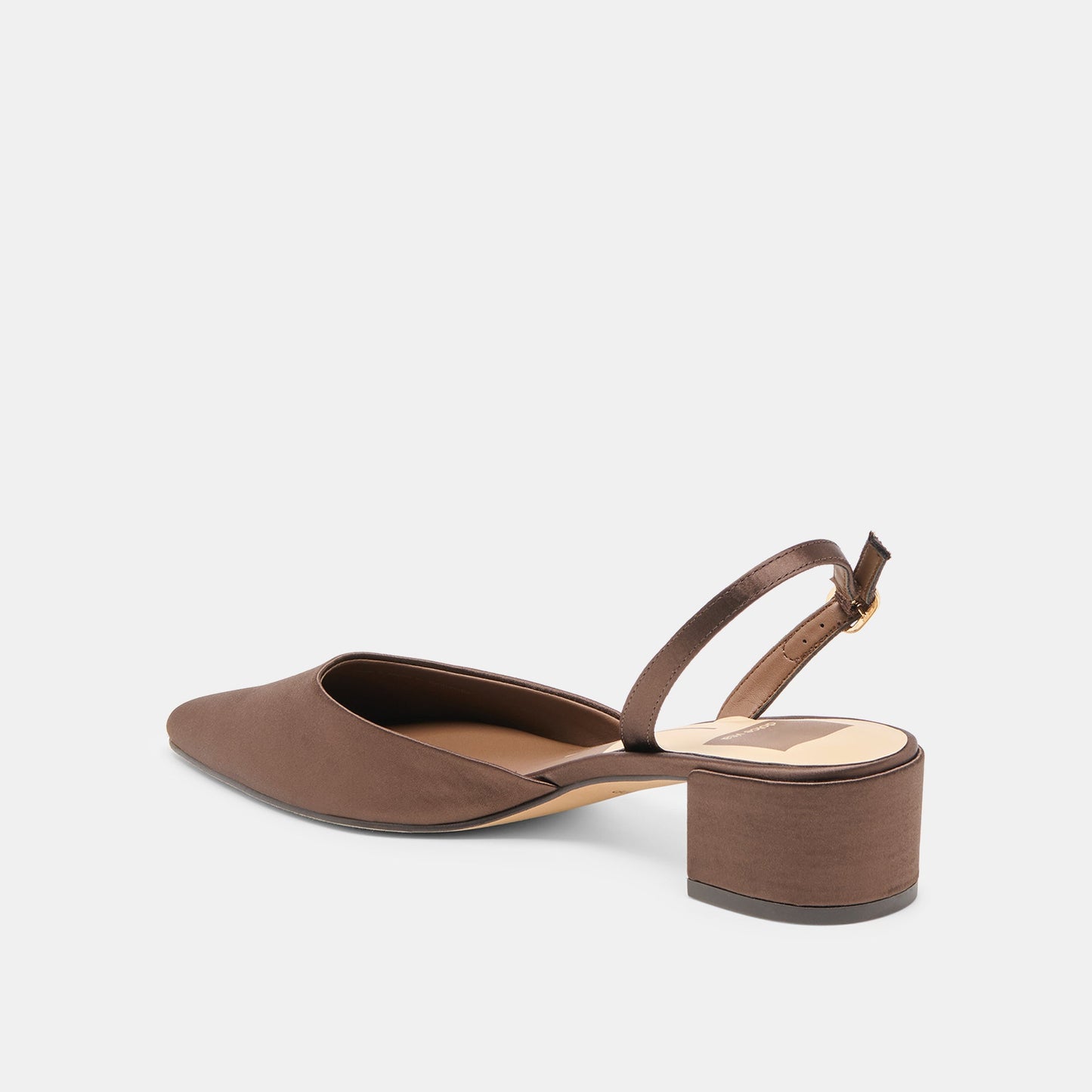 Carel Dk Brown Satin Heels Dolce Vita For sale