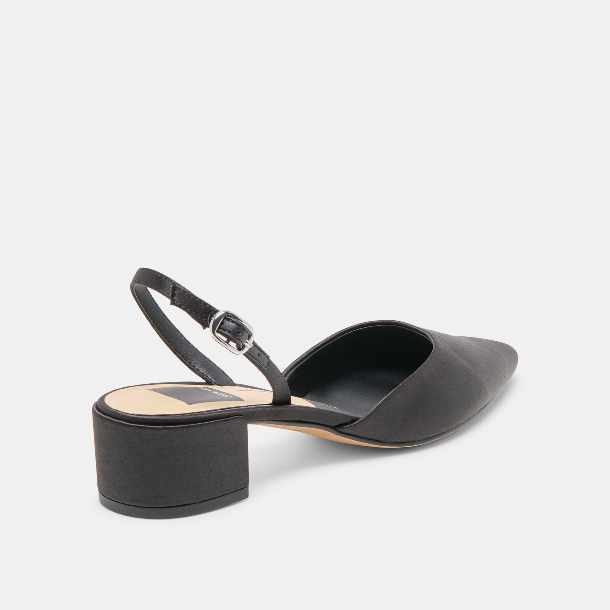 Carel Onyx Satin Heels Dolce Vita New