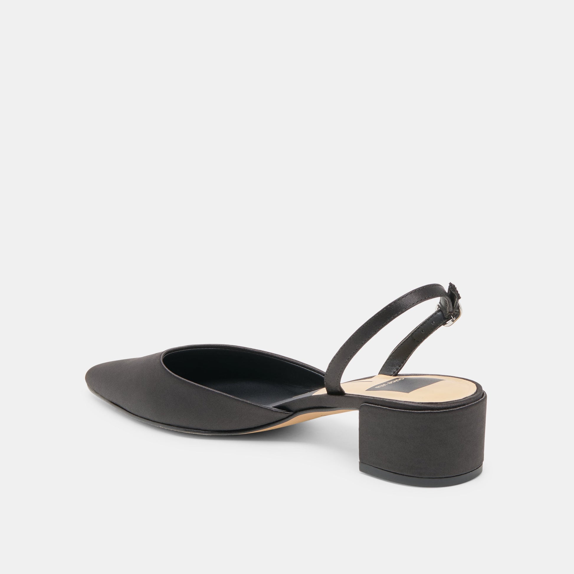 Carel Onyx Satin Heels Dolce Vita New