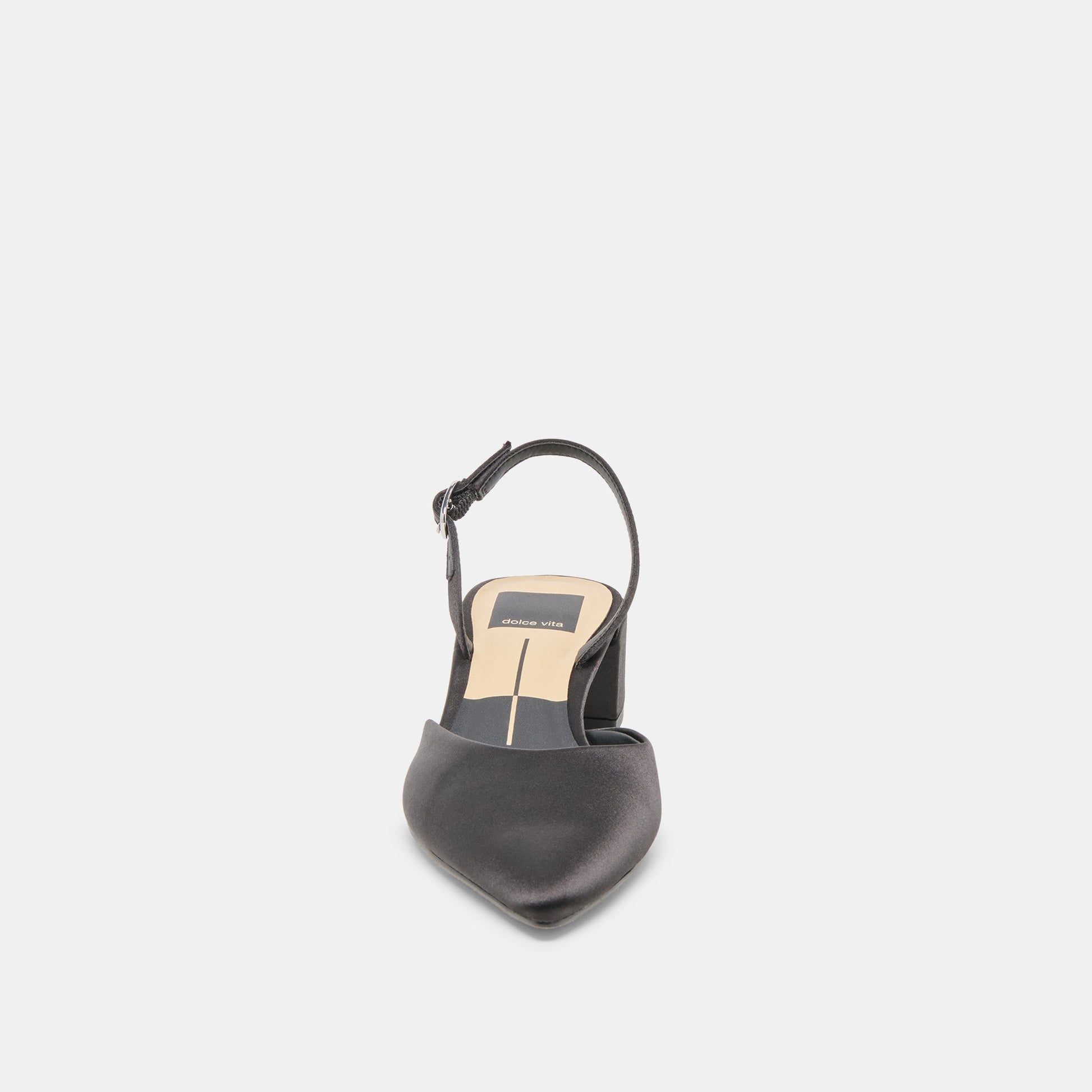 Carel Onyx Satin Heels Dolce Vita New