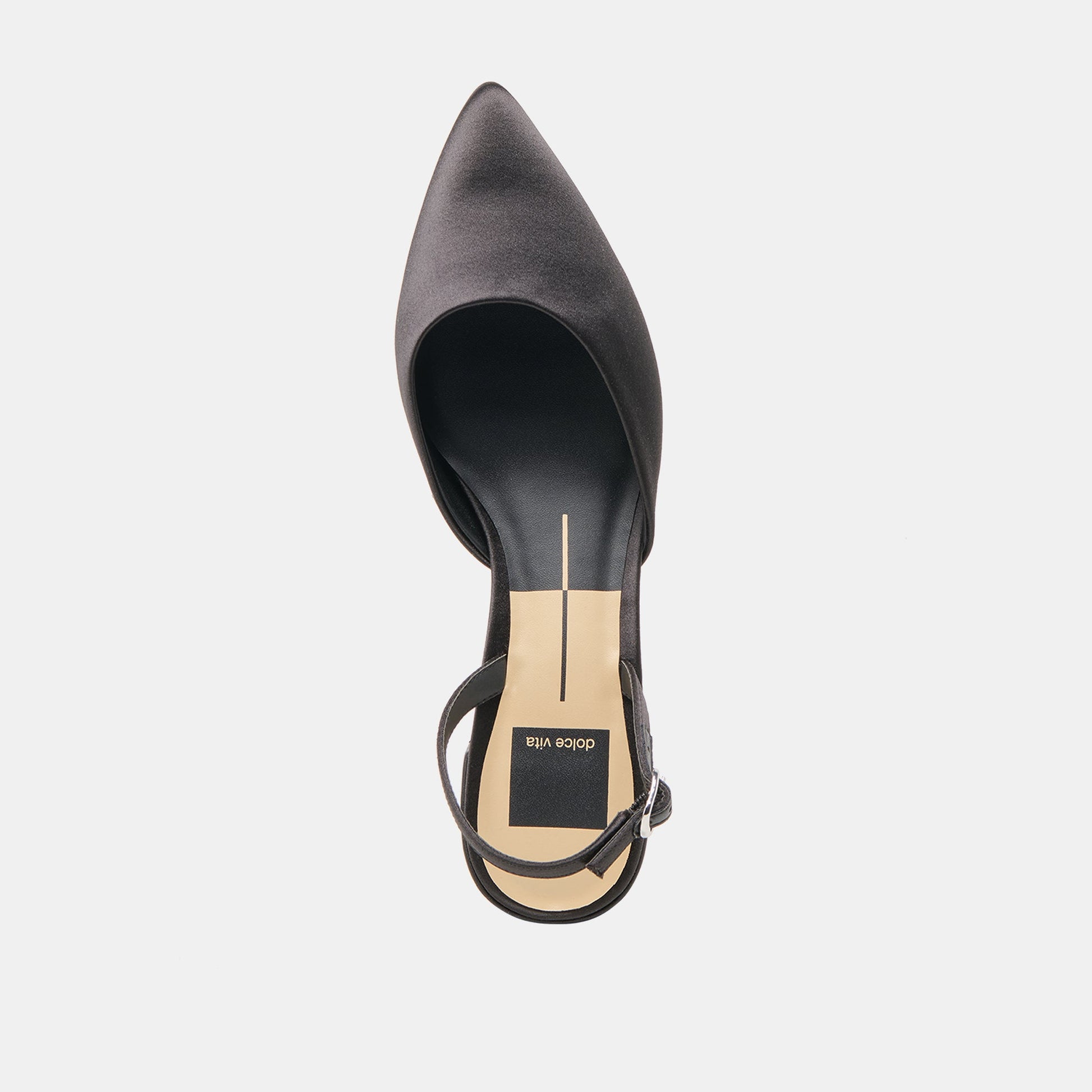 Carel Onyx Satin Heels Dolce Vita New