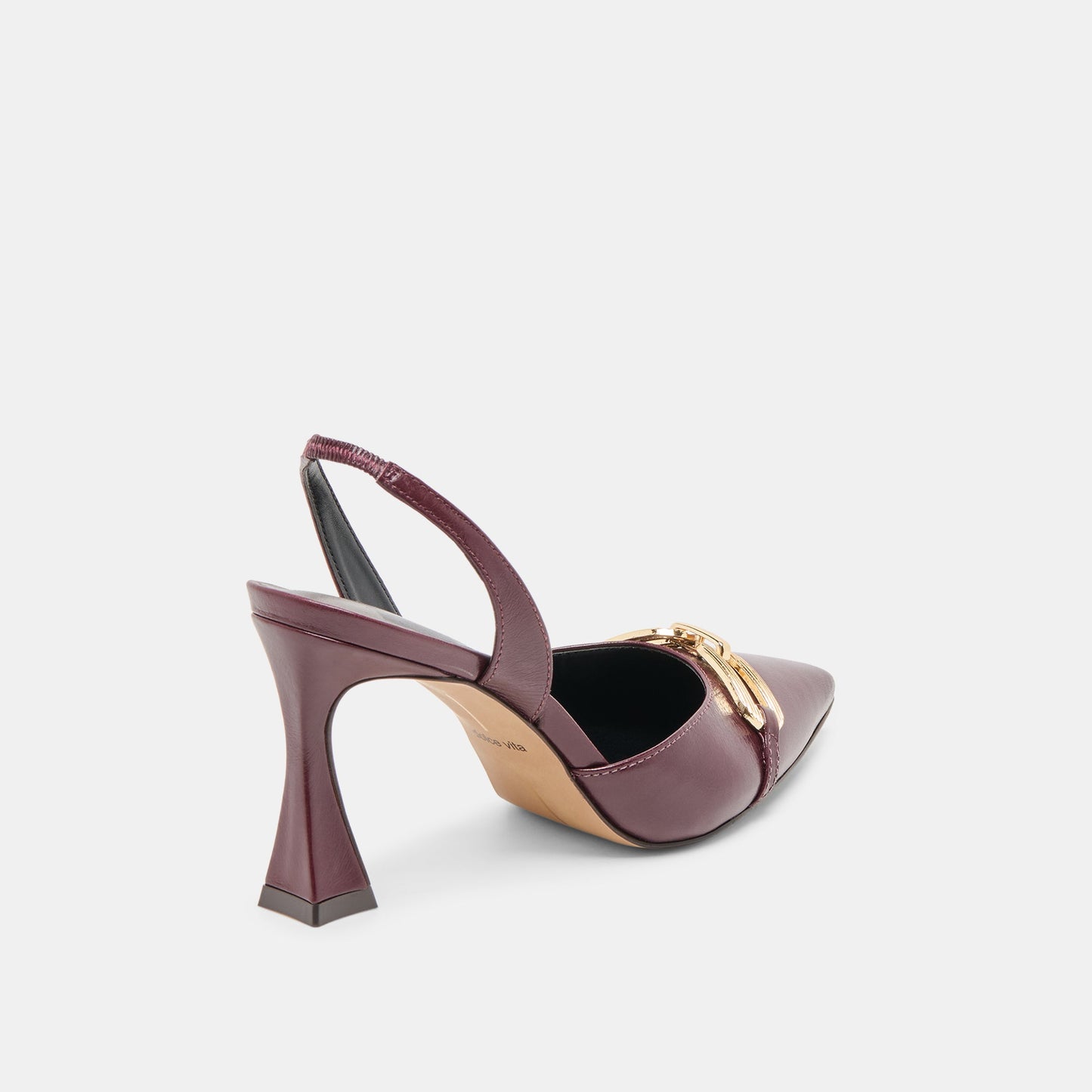 Malik Cranberry Crinkle Patent Heels Dolce Vita Discount