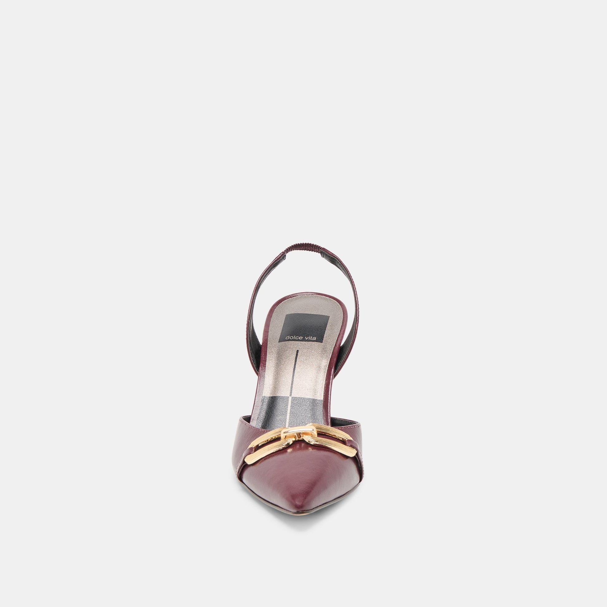 Malik Cranberry Crinkle Patent Heels Dolce Vita Discount