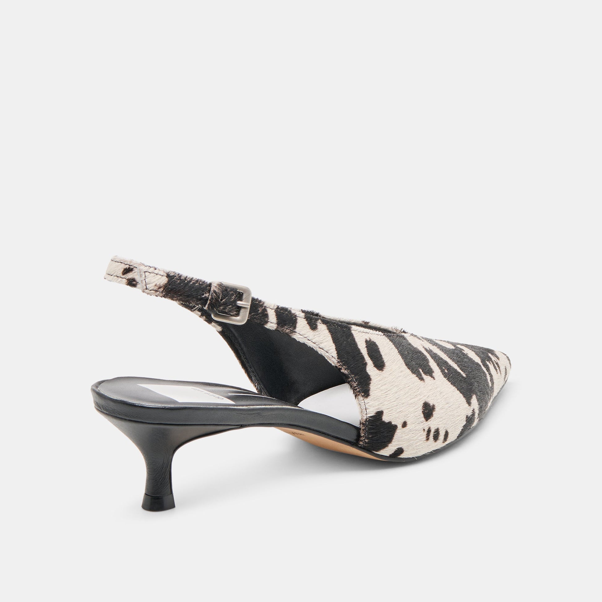 Alenna Black White Taurus Calf Hair Heels Dolce Vita Online