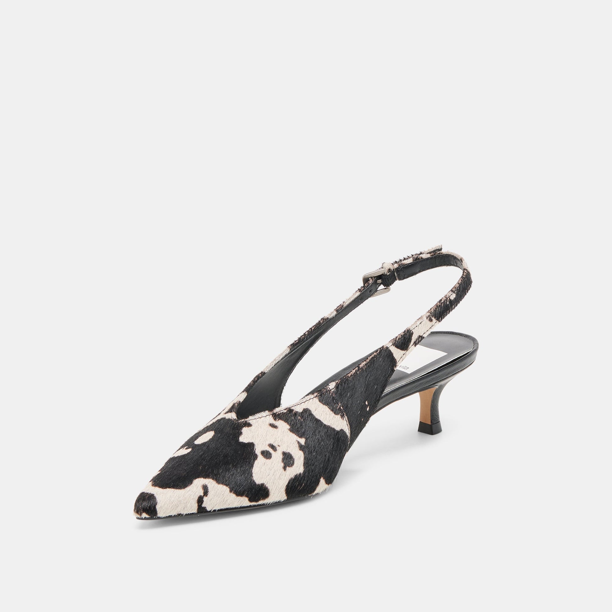 Alenna Black White Taurus Calf Hair Heels Dolce Vita Online