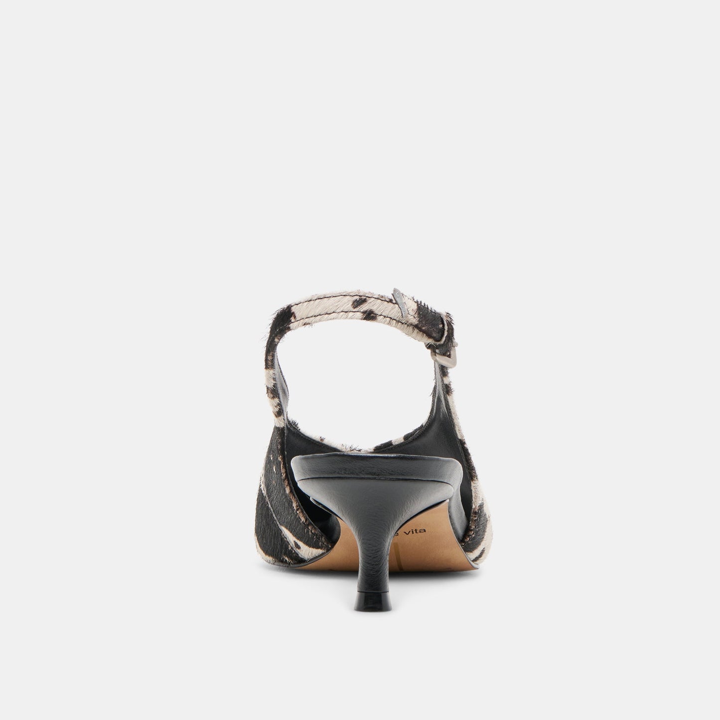 Alenna Black White Taurus Calf Hair Heels Dolce Vita Online