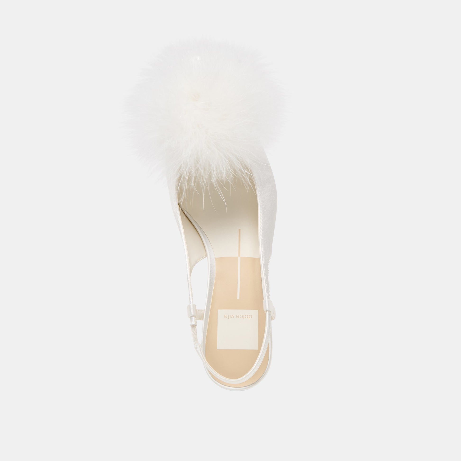 Kamy True White Satin Heels Dolce Vita On sale