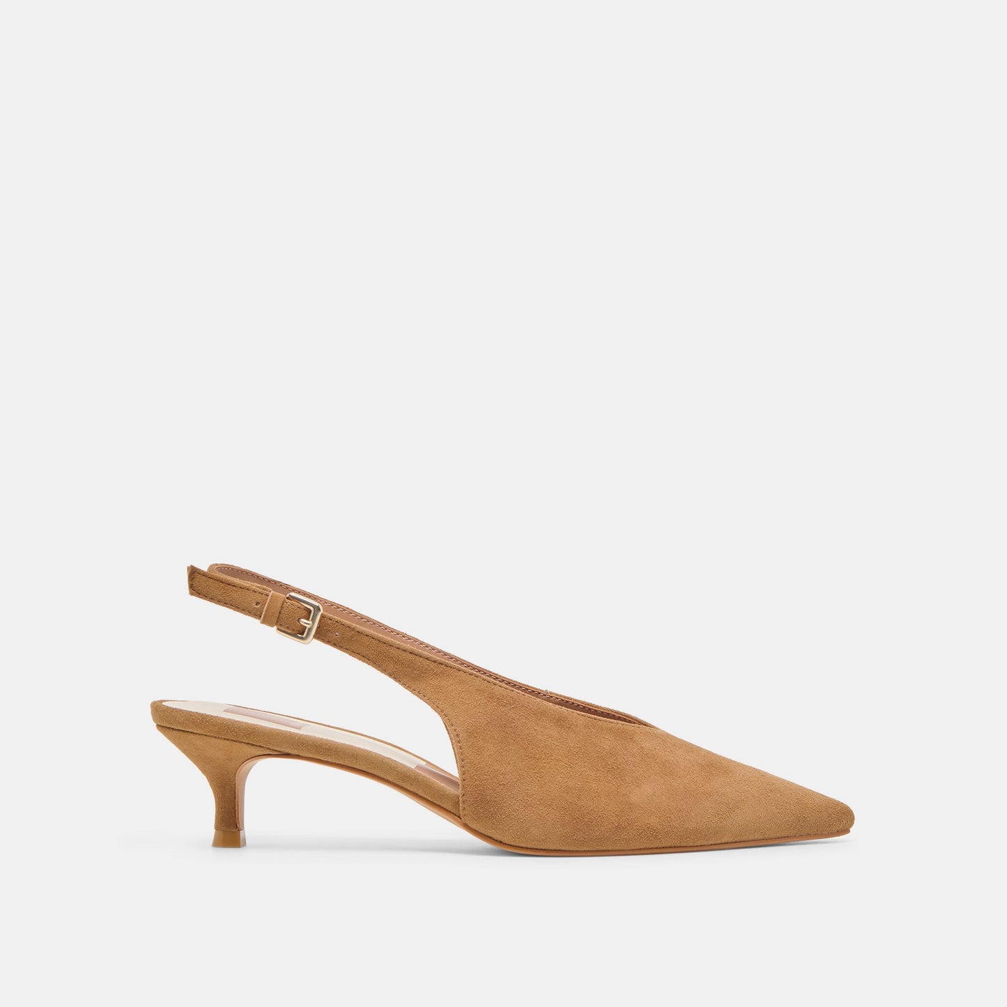 Alenna Lt Brown Suede Heels Dolce Vita us