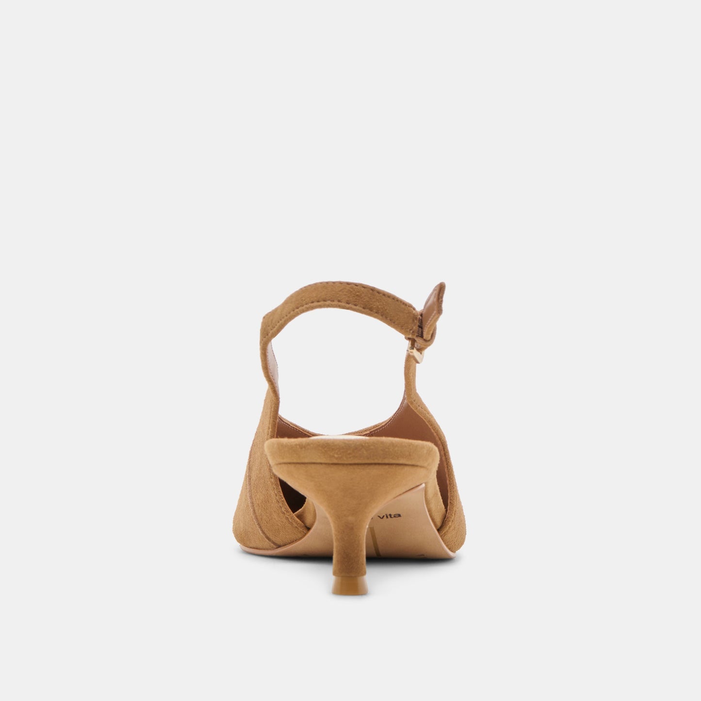 Alenna Lt Brown Suede Heels Dolce Vita us