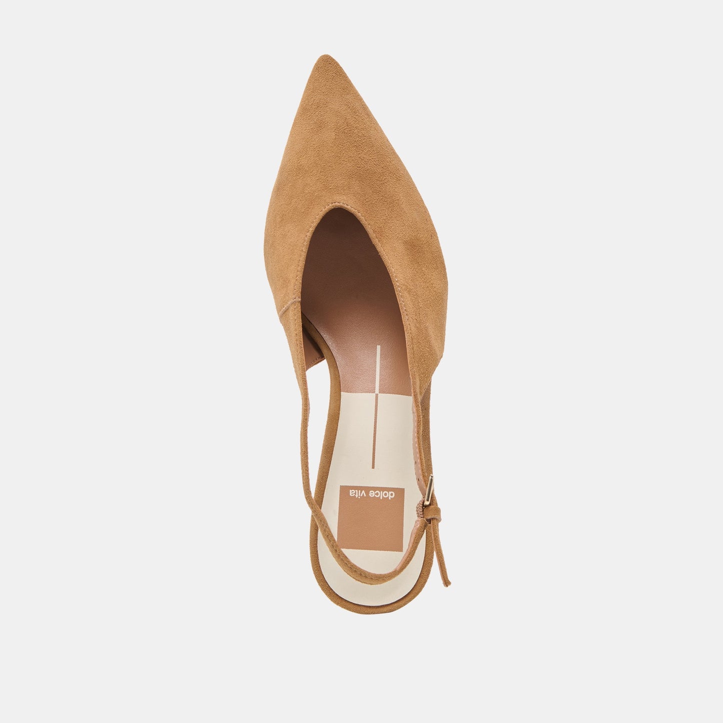 Alenna Lt Brown Suede Heels Dolce Vita us