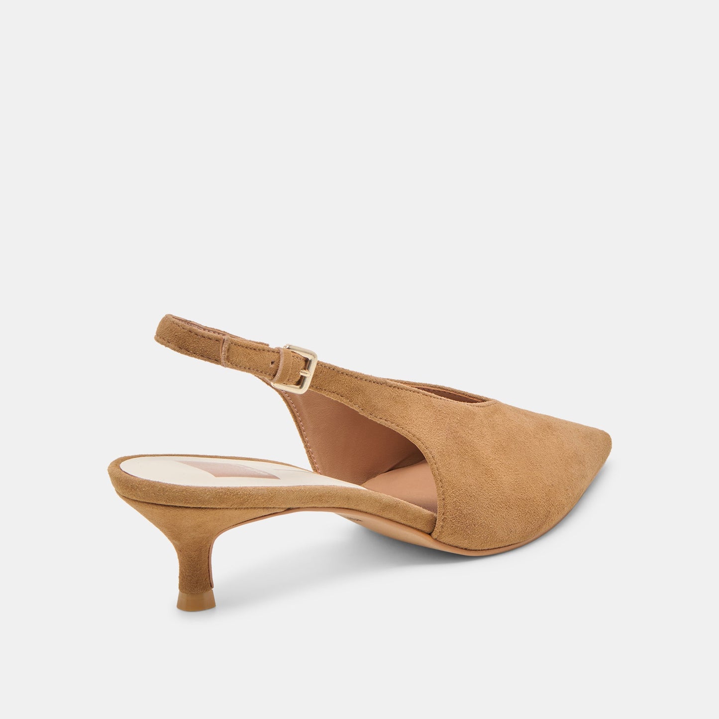 Alenna Lt Brown Suede Heels Dolce Vita us