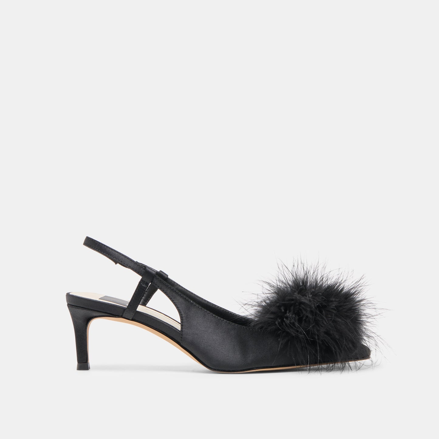 Kamy Onyx Satin Heels Dolce Vita Discount