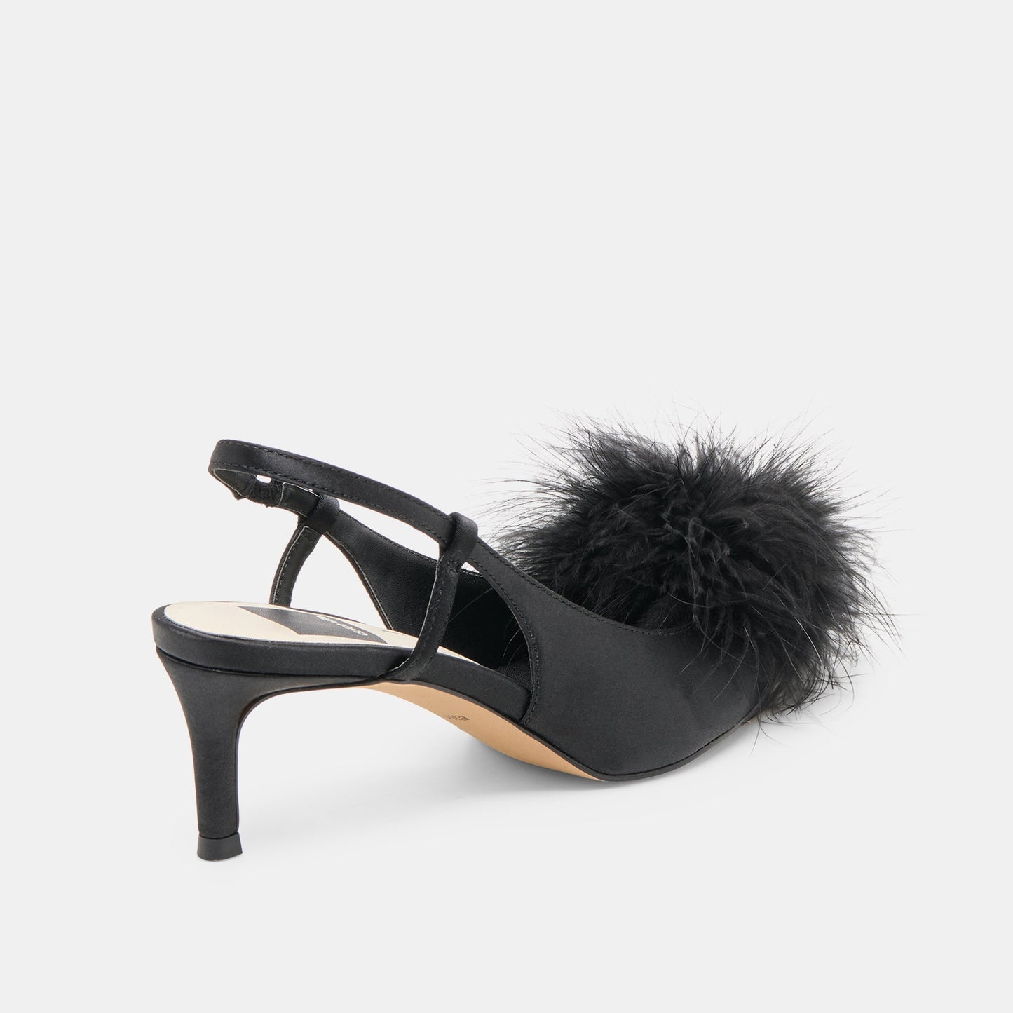 Kamy Onyx Satin Heels Dolce Vita Discount