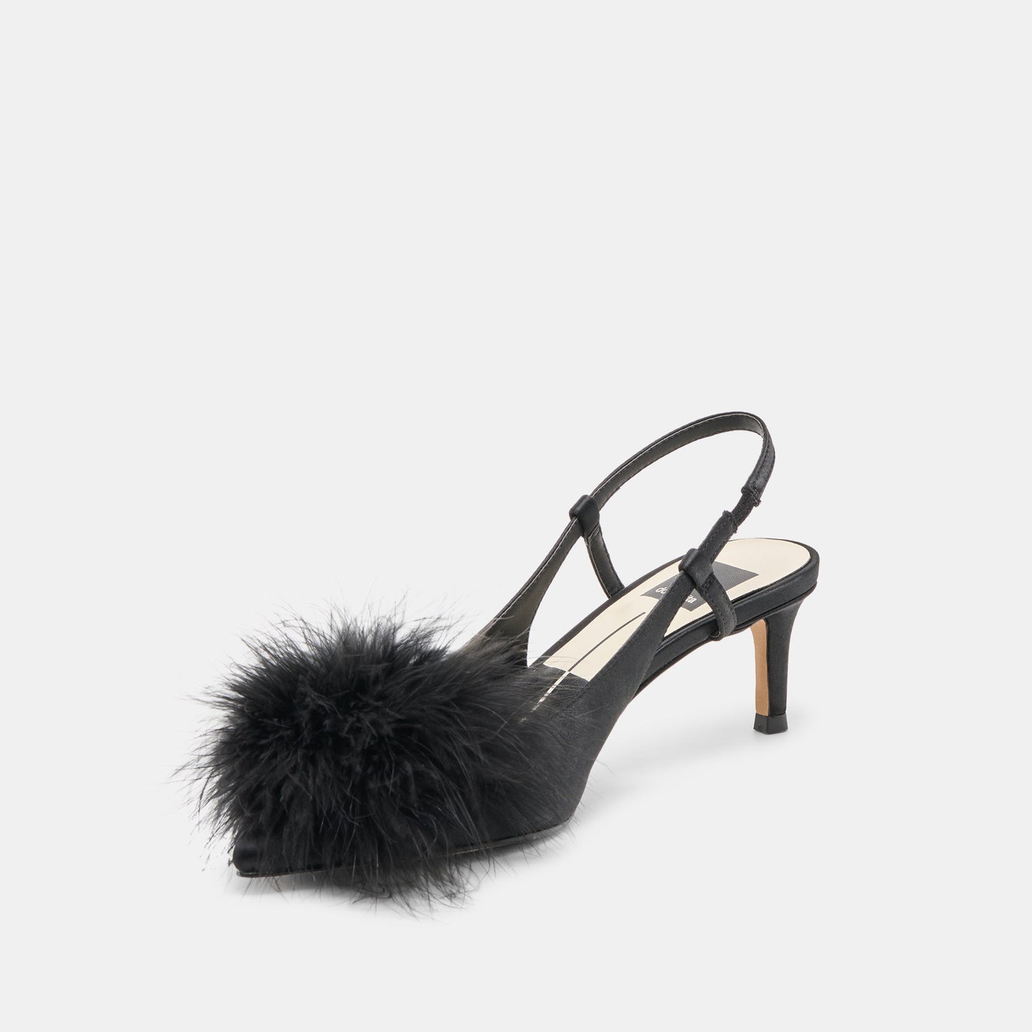 Kamy Onyx Satin Heels Dolce Vita Discount