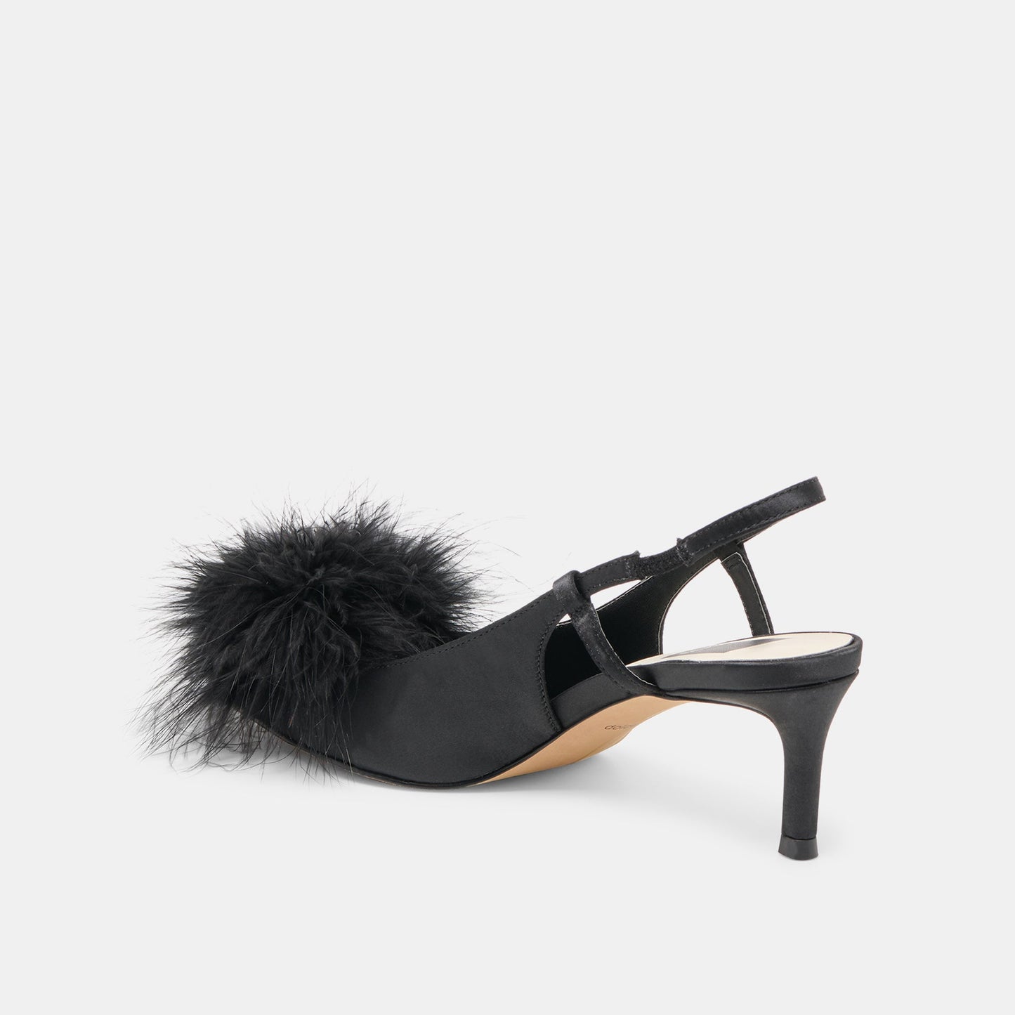 Kamy Onyx Satin Heels Dolce Vita Discount