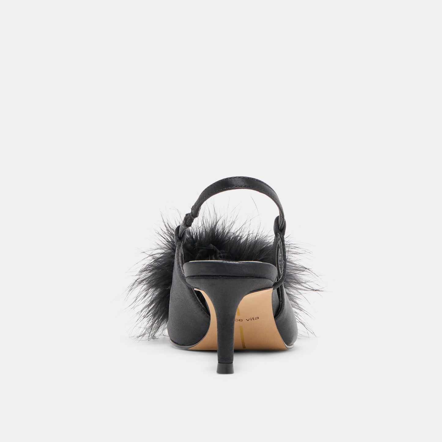 Kamy Onyx Satin Heels Dolce Vita Discount